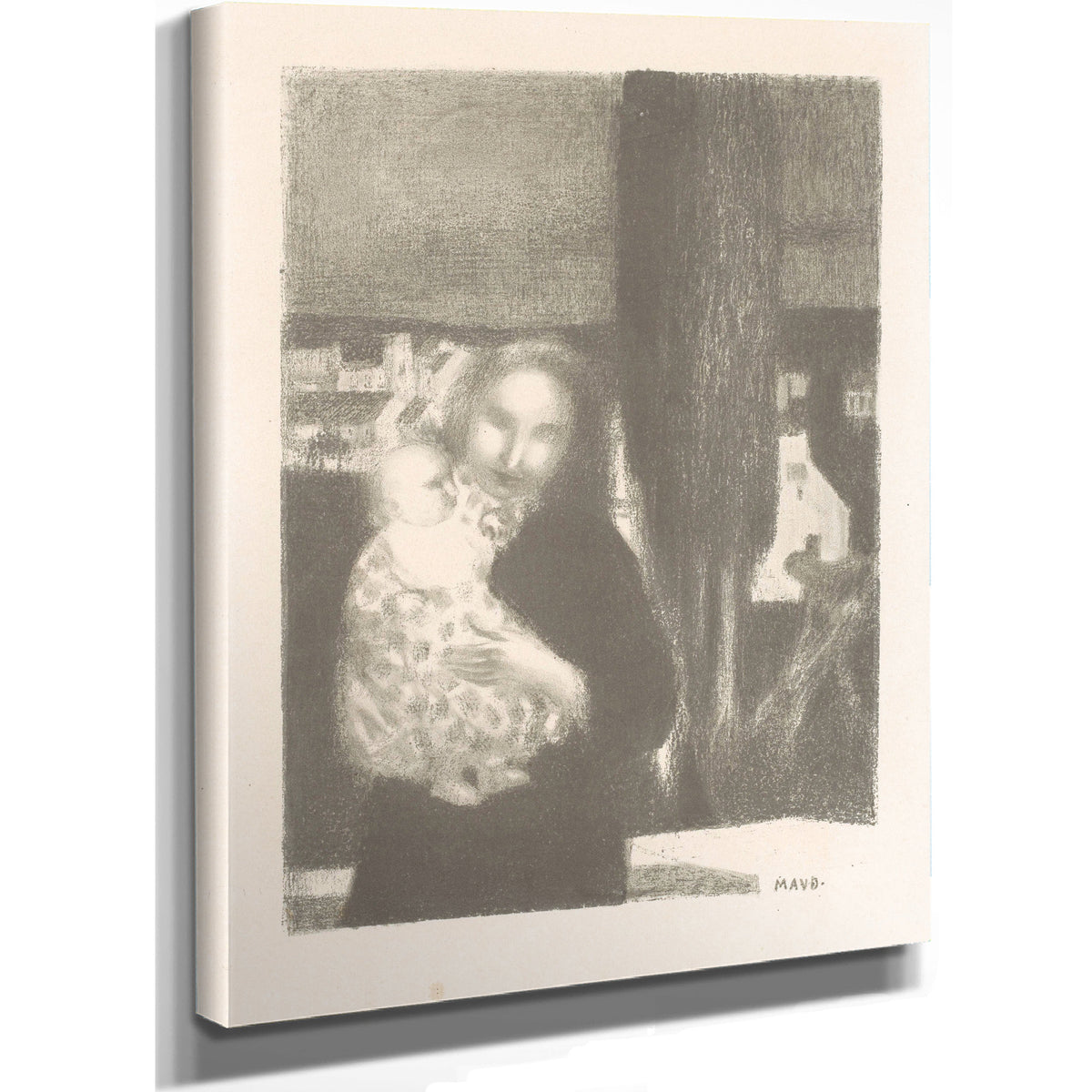 Moeder Met Baby Bij Een Cipres 1898 By Maurice Denis