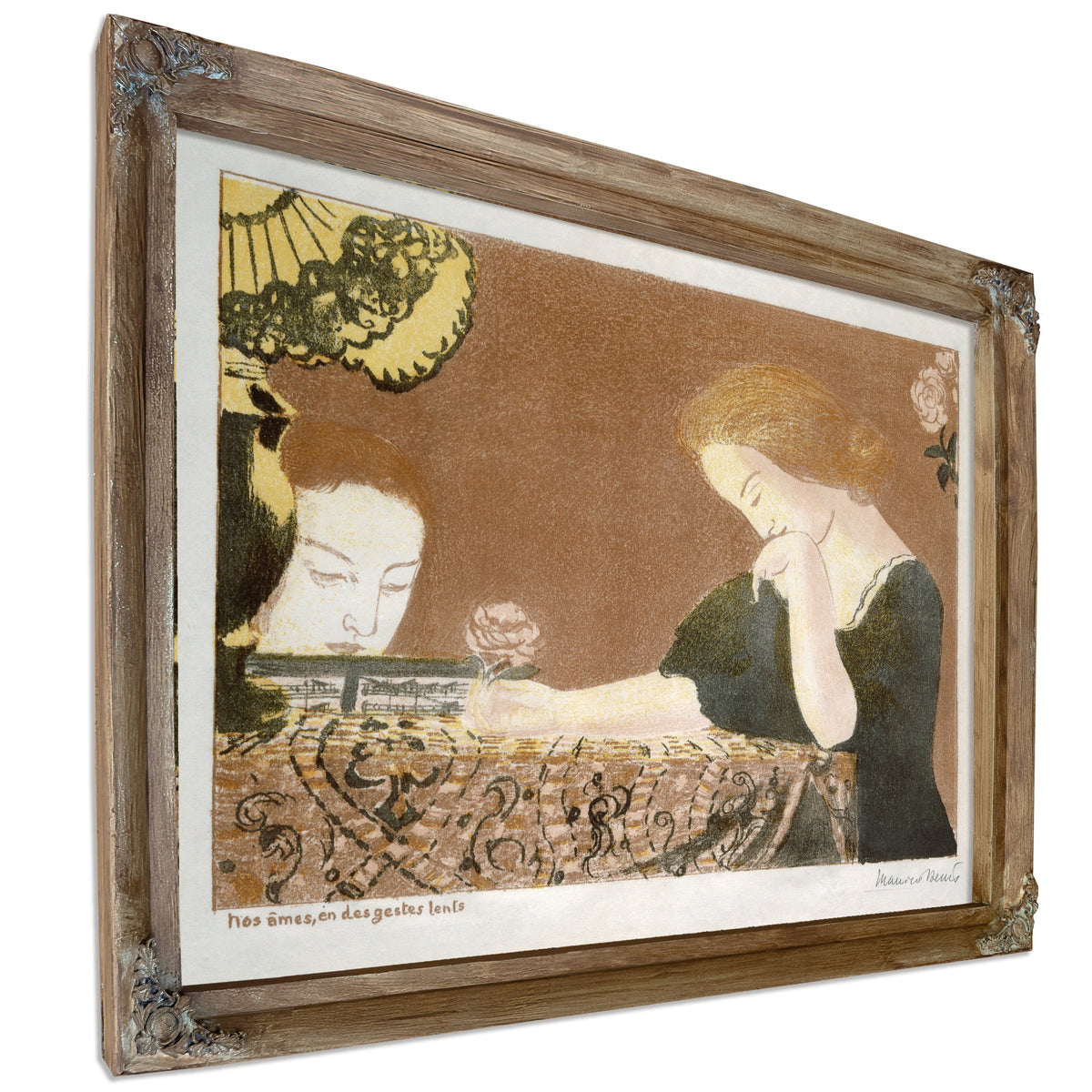 Nos Ames En Des Gestes Lentes 1899 By Maurice Denis