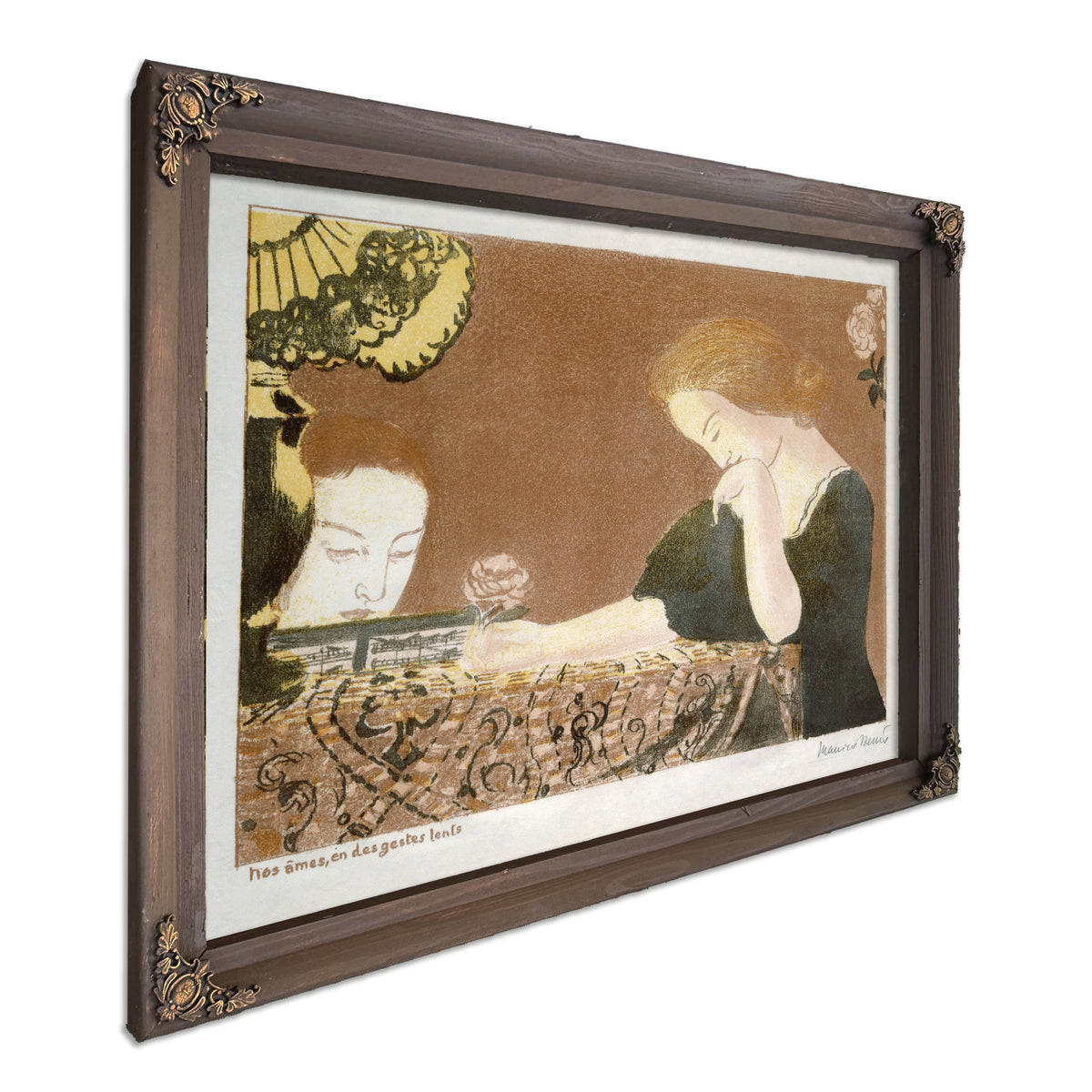 Nos Ames En Des Gestes Lentes 1899 By Maurice Denis