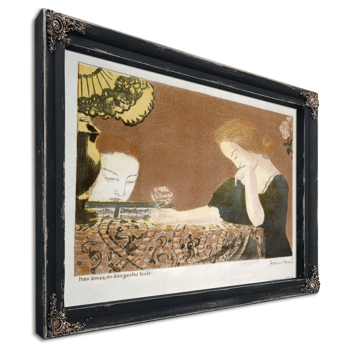 Nos Ames En Des Gestes Lentes 1899 By Maurice Denis