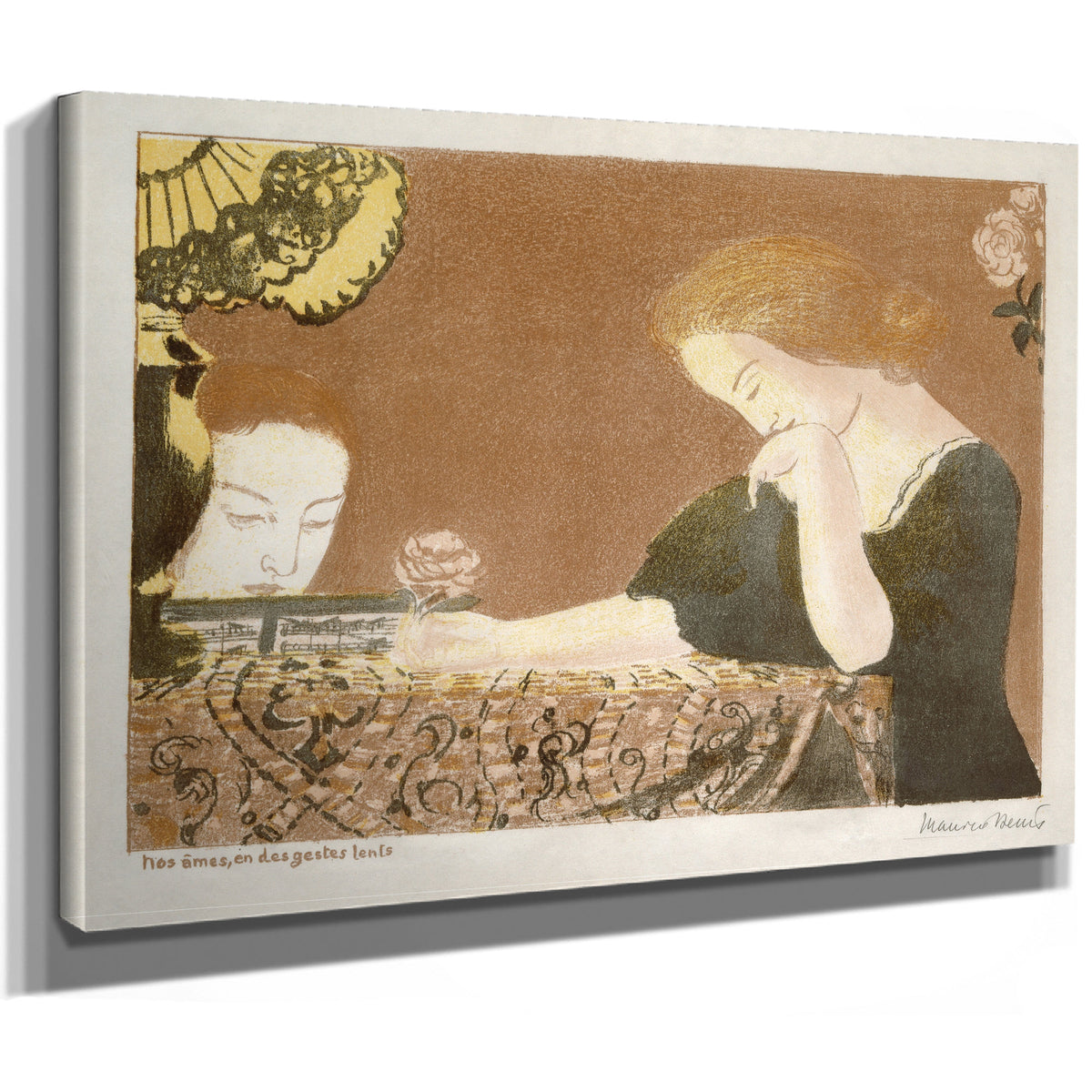 Our Souls Slow Gestures 1899 By Maurice Denis