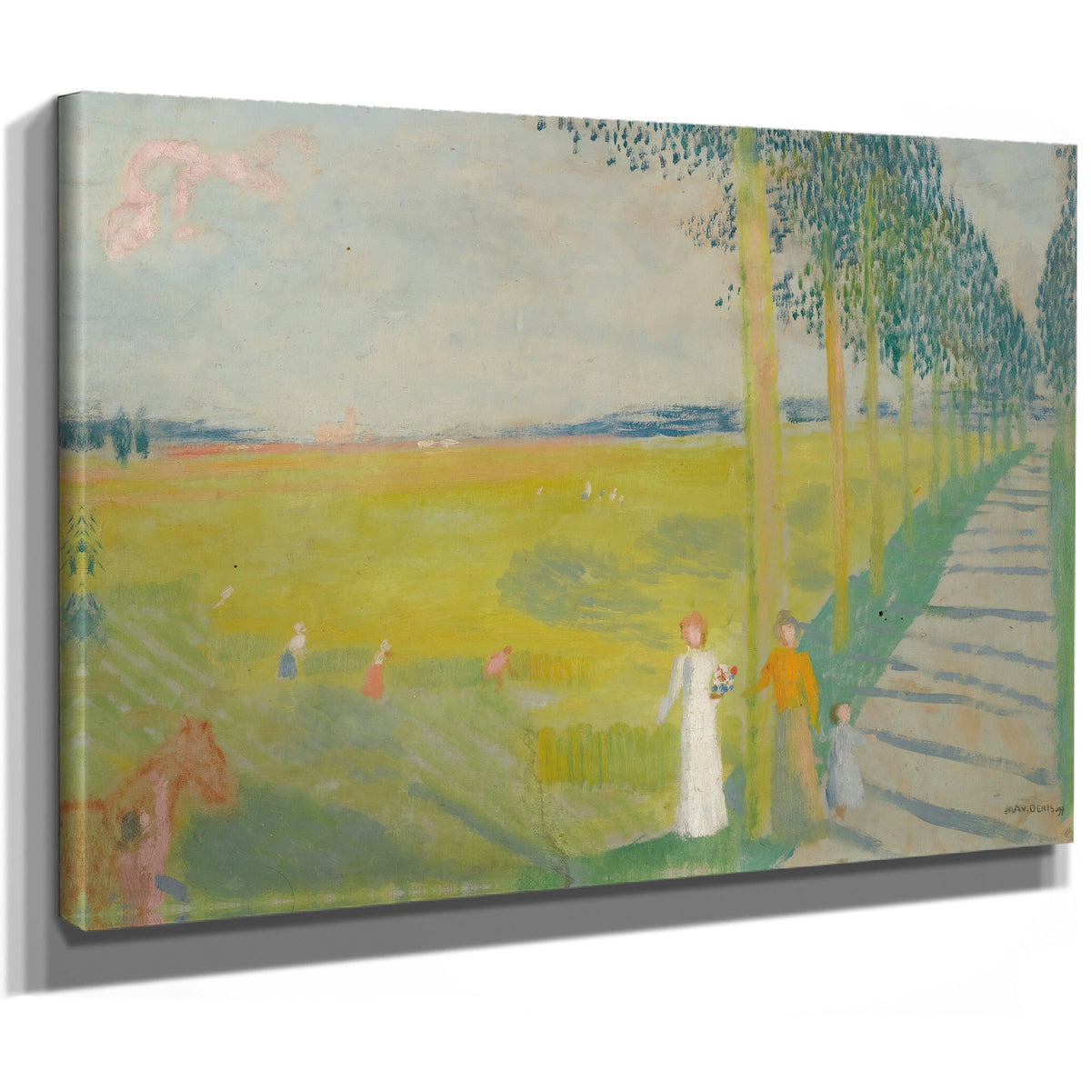Paysage de Campagne 1897 By Maurice Denis
