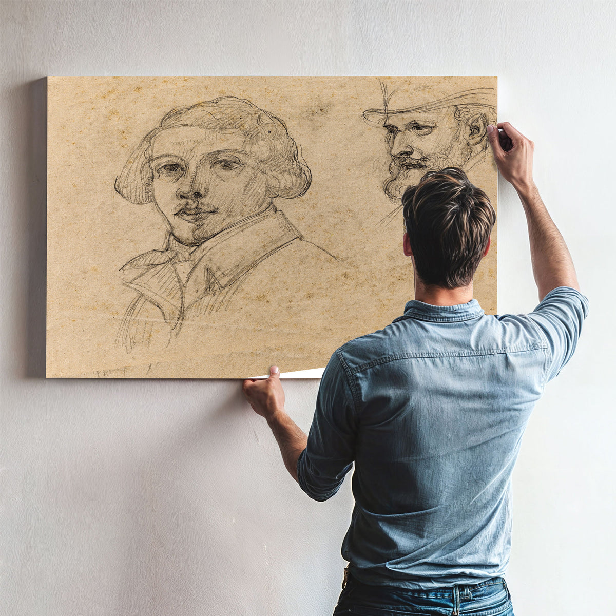 Portraits Des Peintres Edouard Manet By Maurice Denis