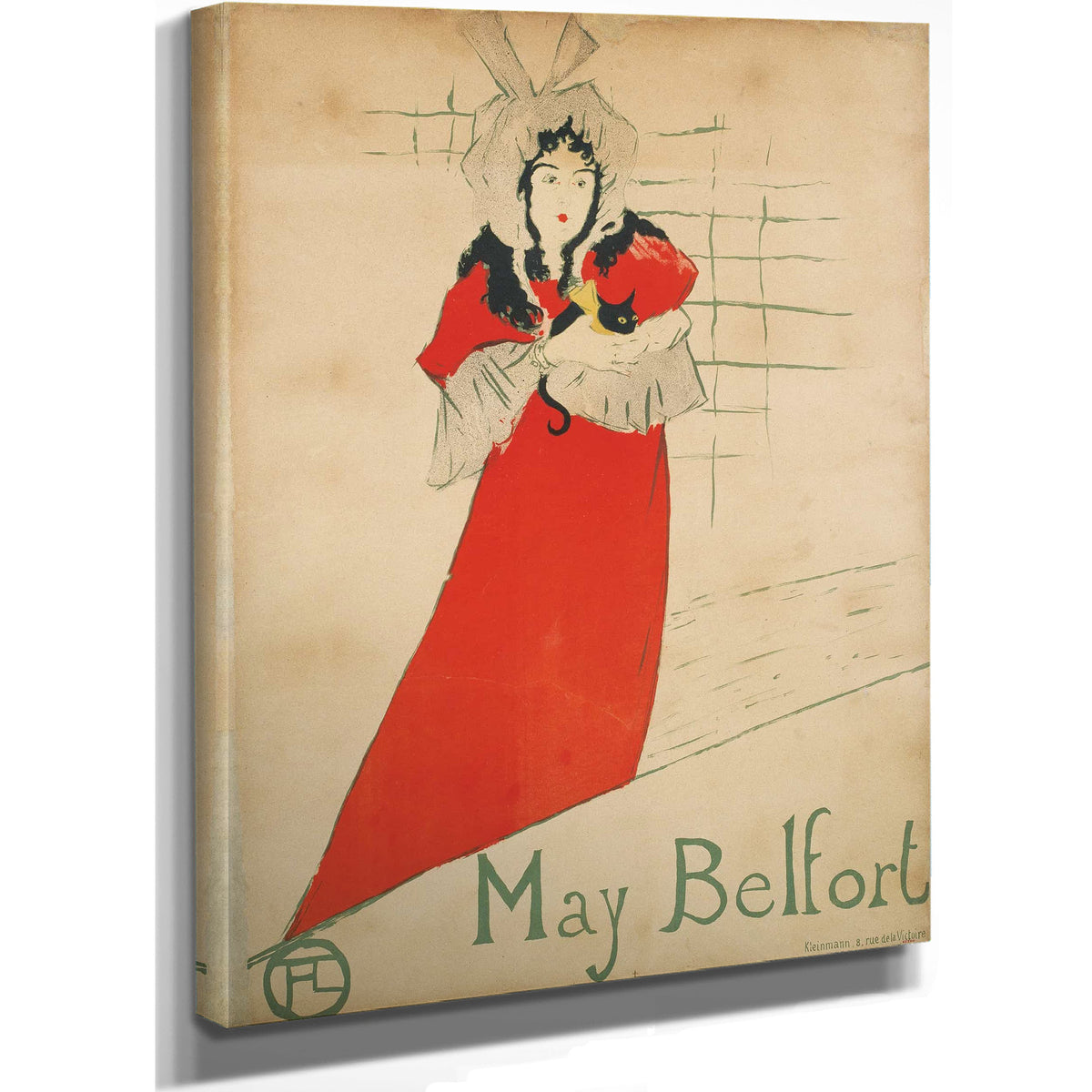 May Belfort by Henri De Toulouse Lautrec