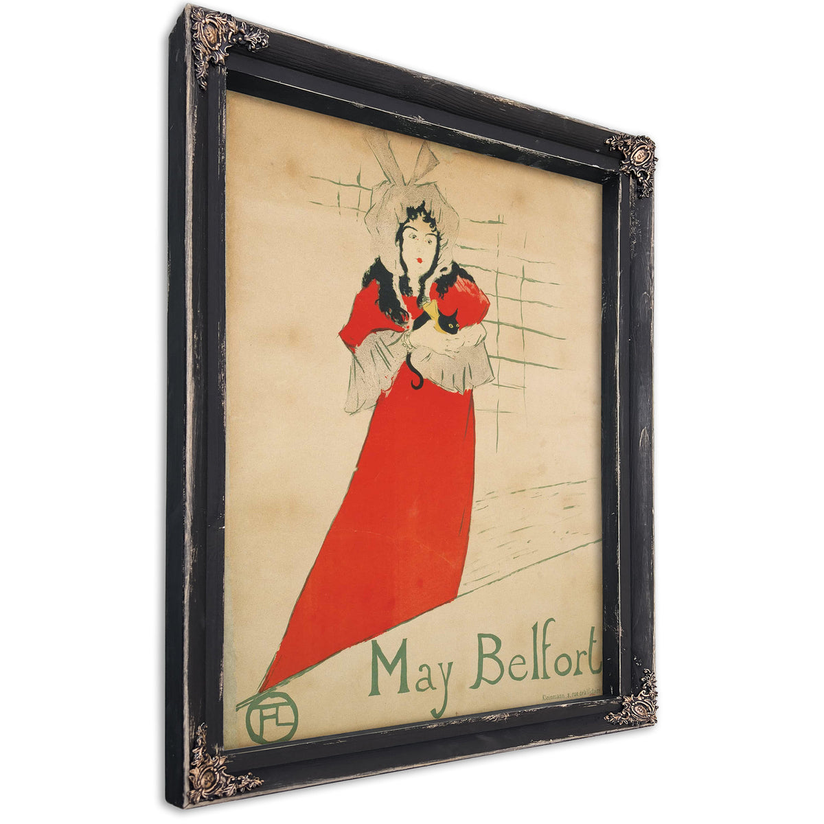 May Belfort by Henri De Toulouse Lautrec