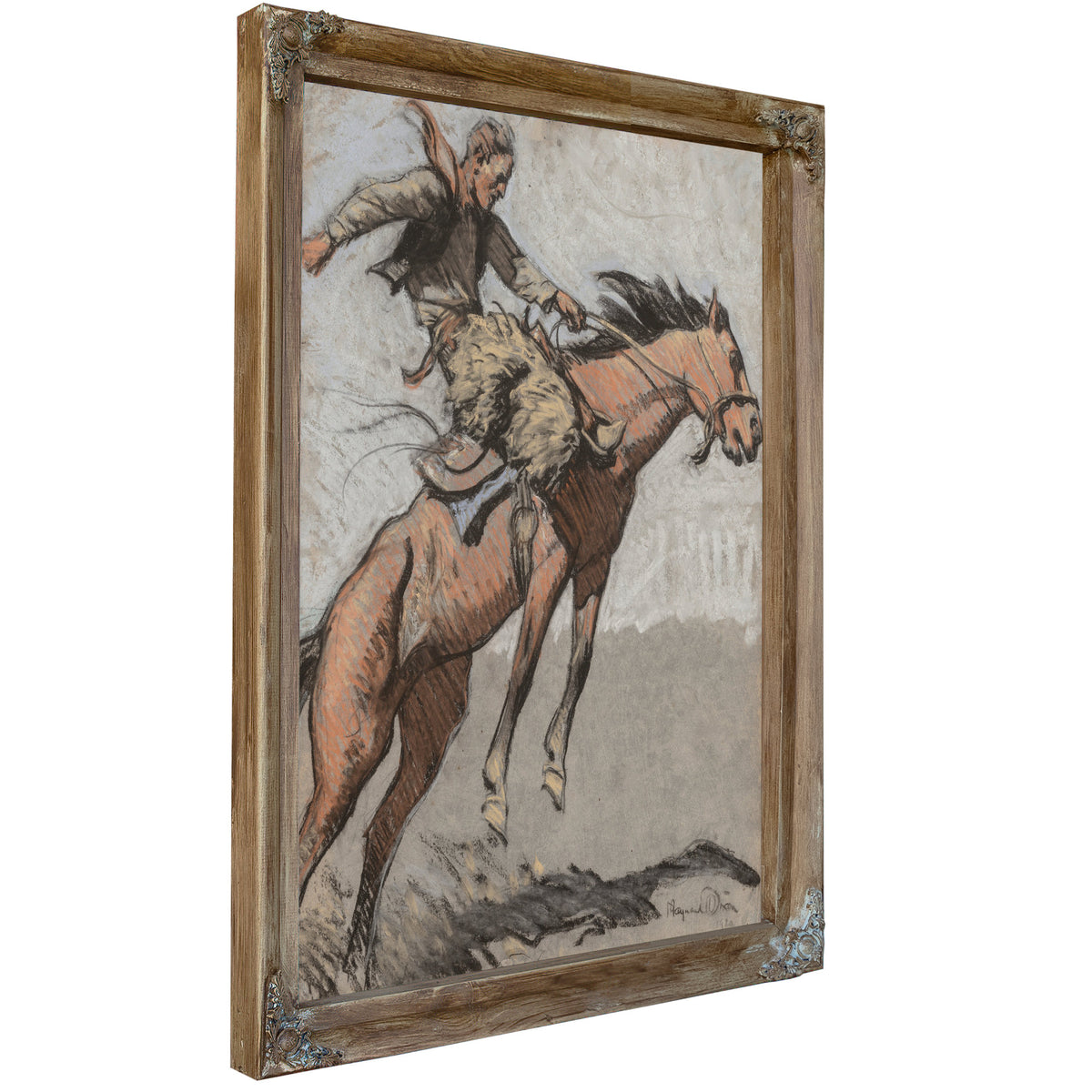 Bronco Buster 1920 By Maynard Dixon
