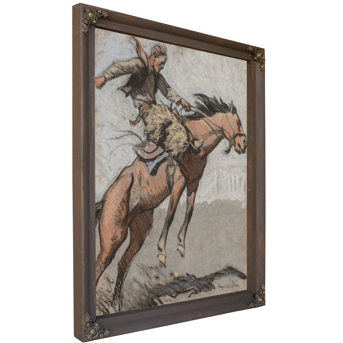 Bronco Buster 1920 By Maynard Dixon