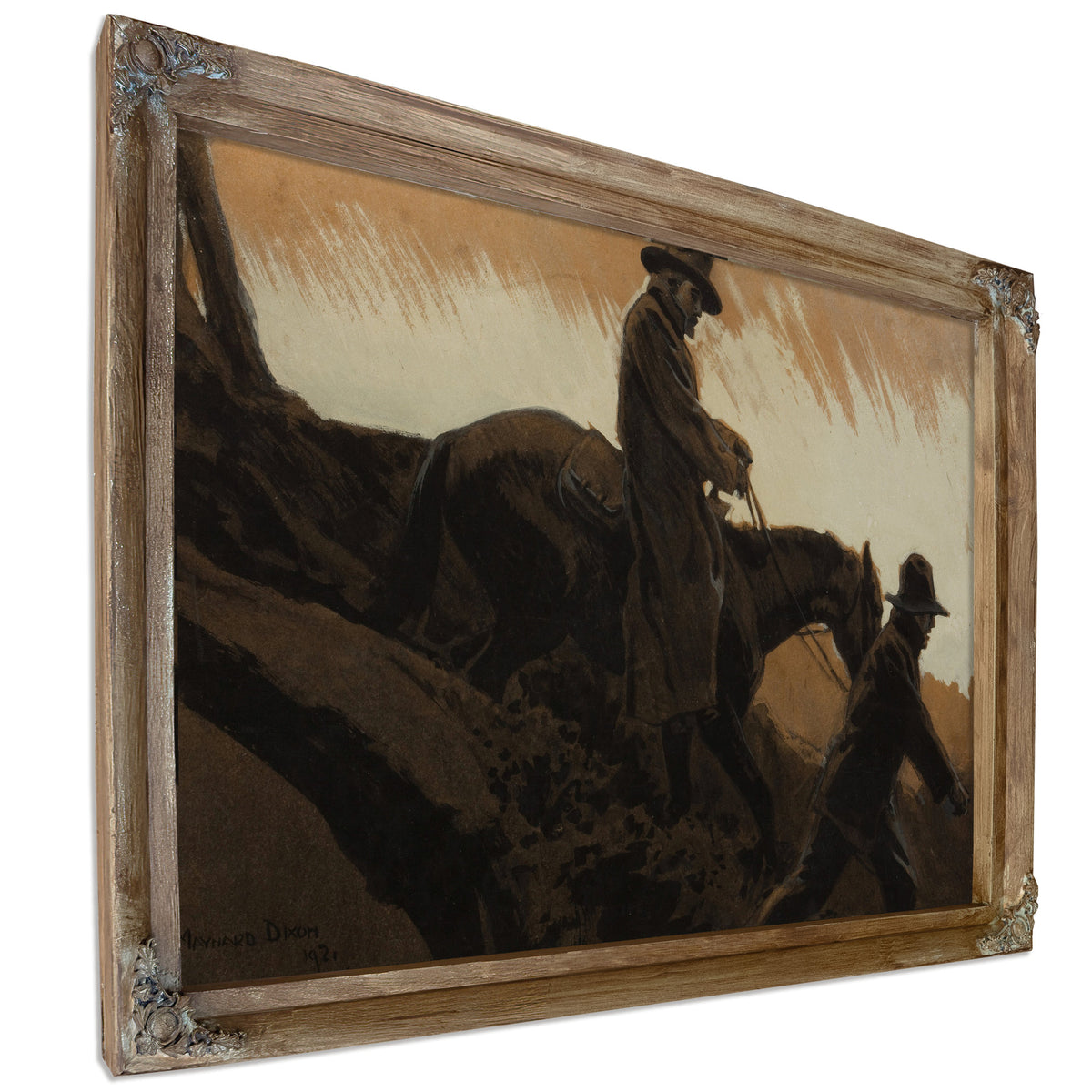 Homeward Bound Sandhill Camp 1892 By Maynard Dixon