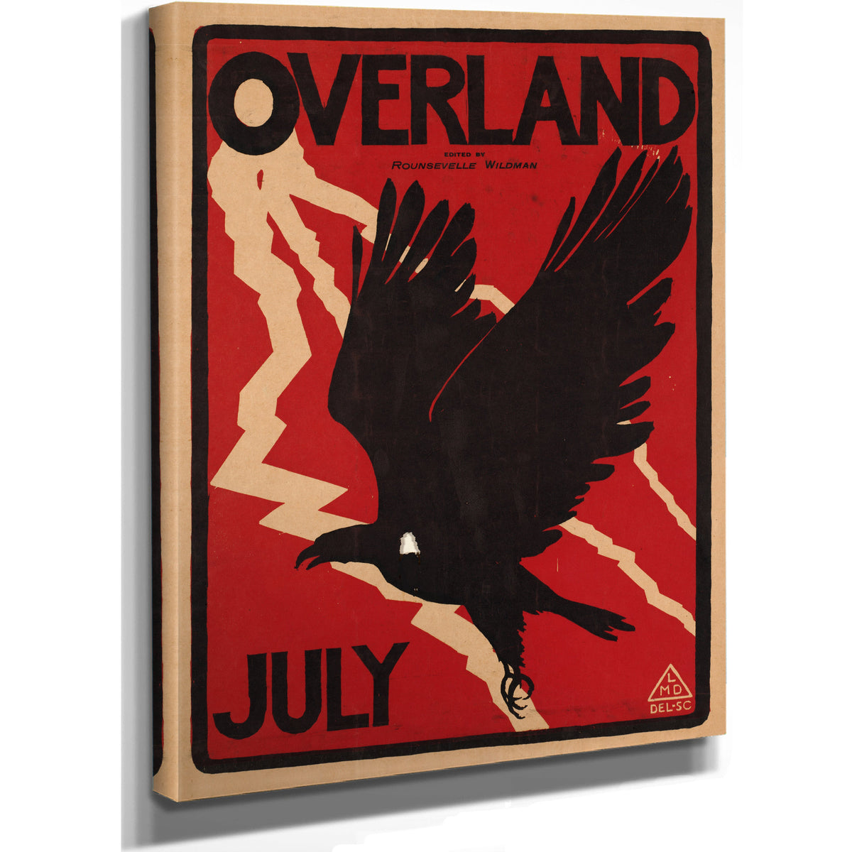 Overland July 1895 By Maynard Dixon