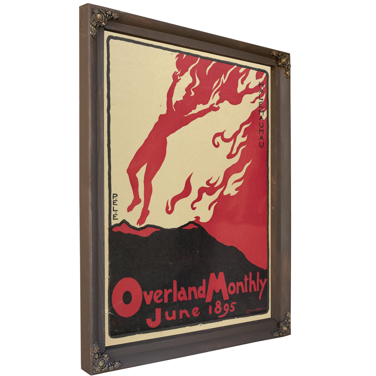 Overland Monthly June 1895 By Maynard Dixon