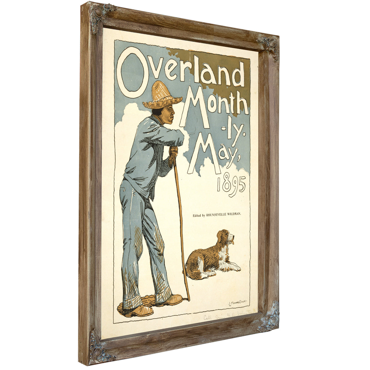 Overland Monthly May 1895 1895 By Maynard Dixon