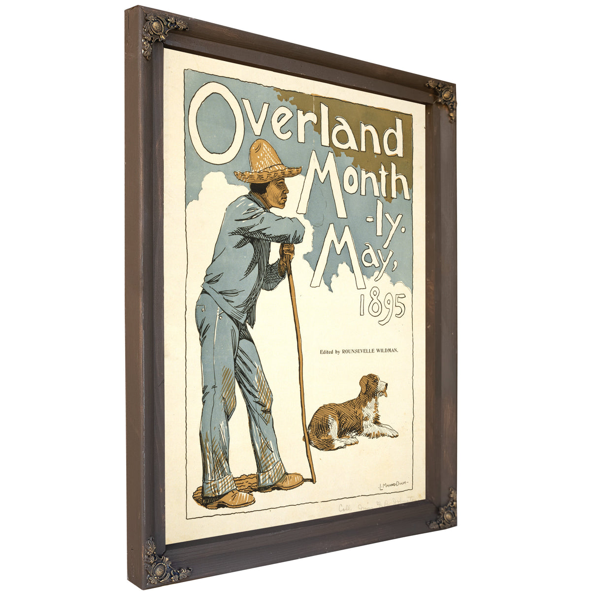 Overland Monthly May 1895 1895 By Maynard Dixon