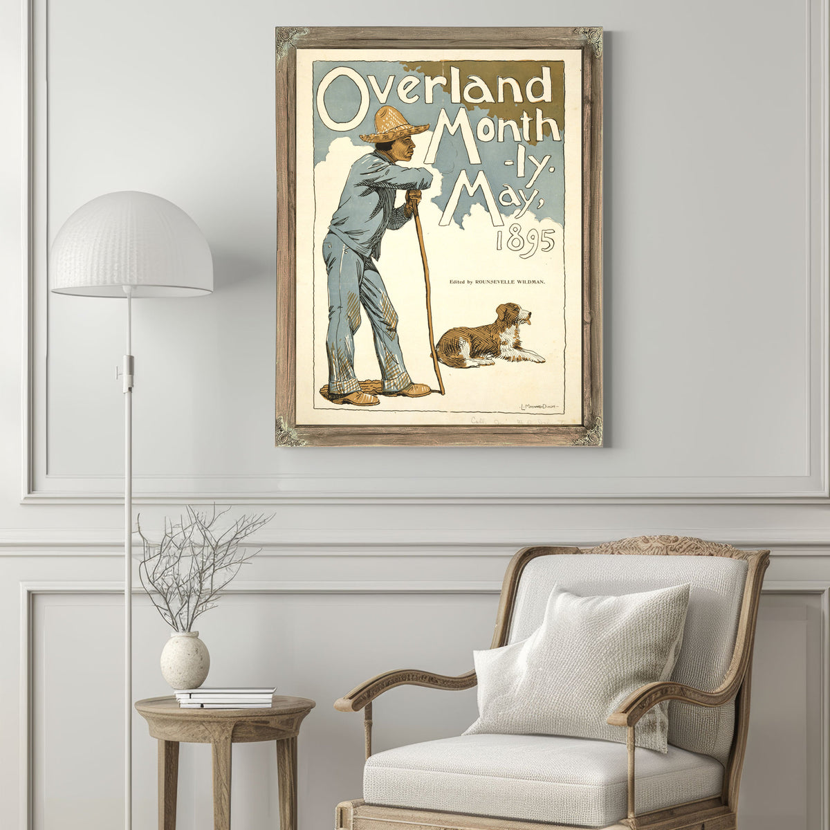 Overland Monthly May 1895 1895 By Maynard Dixon