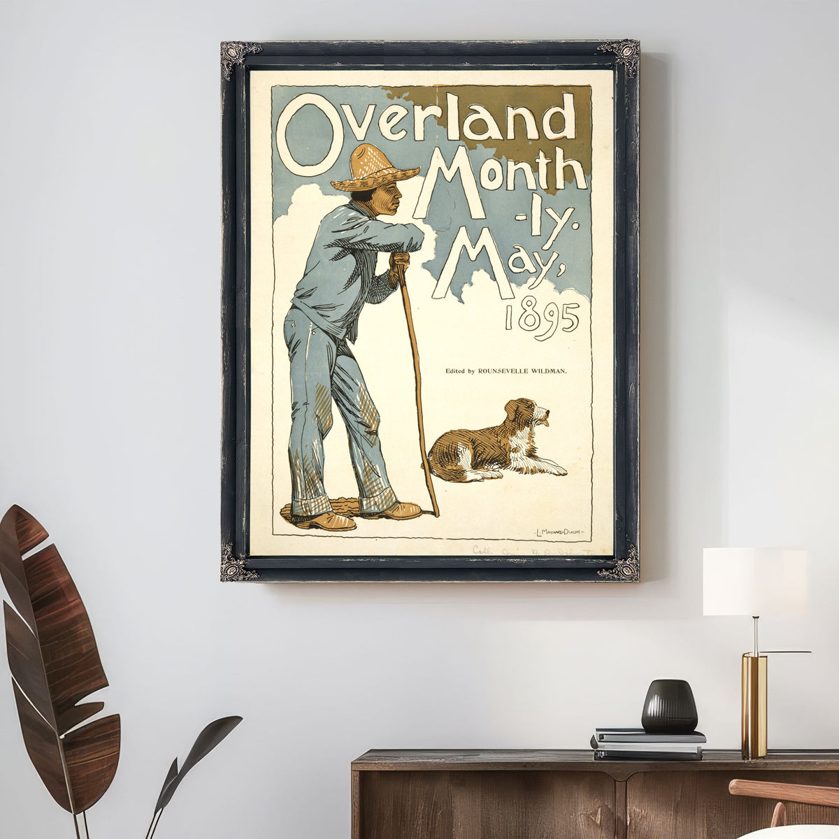 Overland Monthly May 1895 1895 By Maynard Dixon