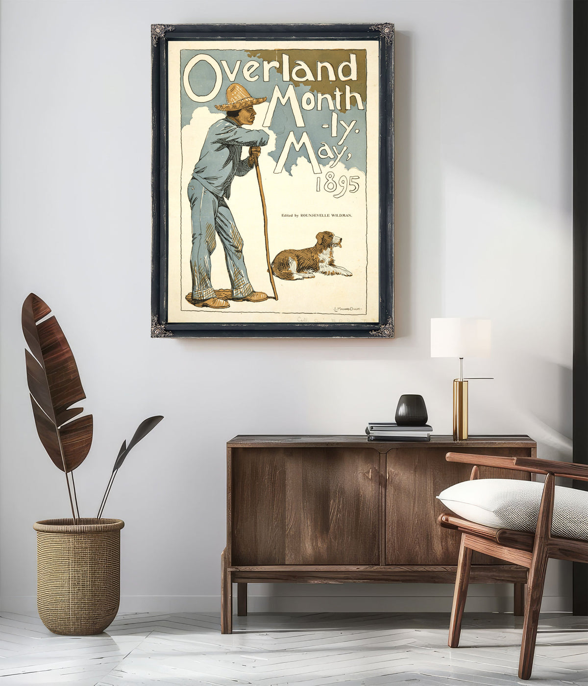 Overland Monthly May 1895 1895 By Maynard Dixon