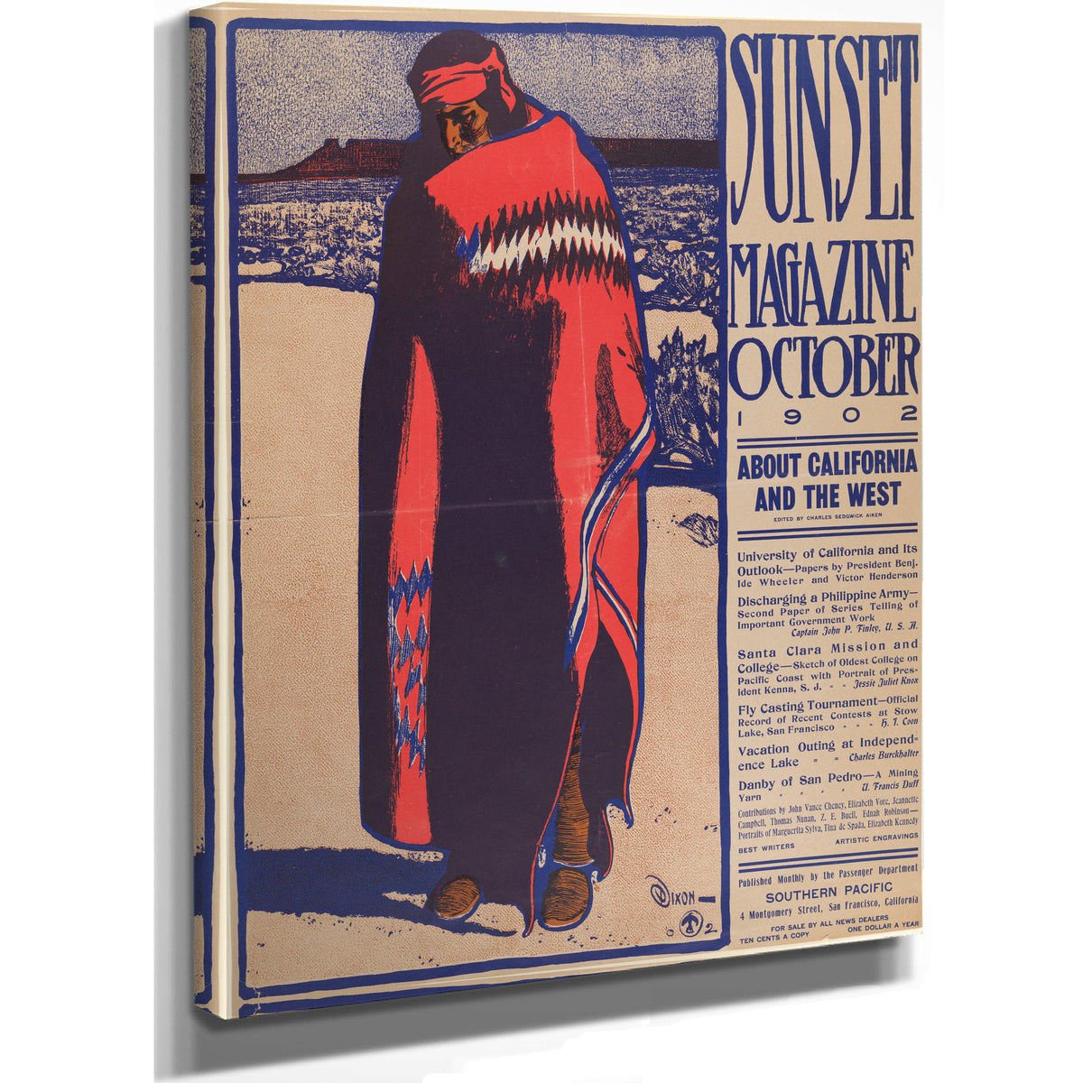 Sunset Magazine October 1902 By Maynard Dixon