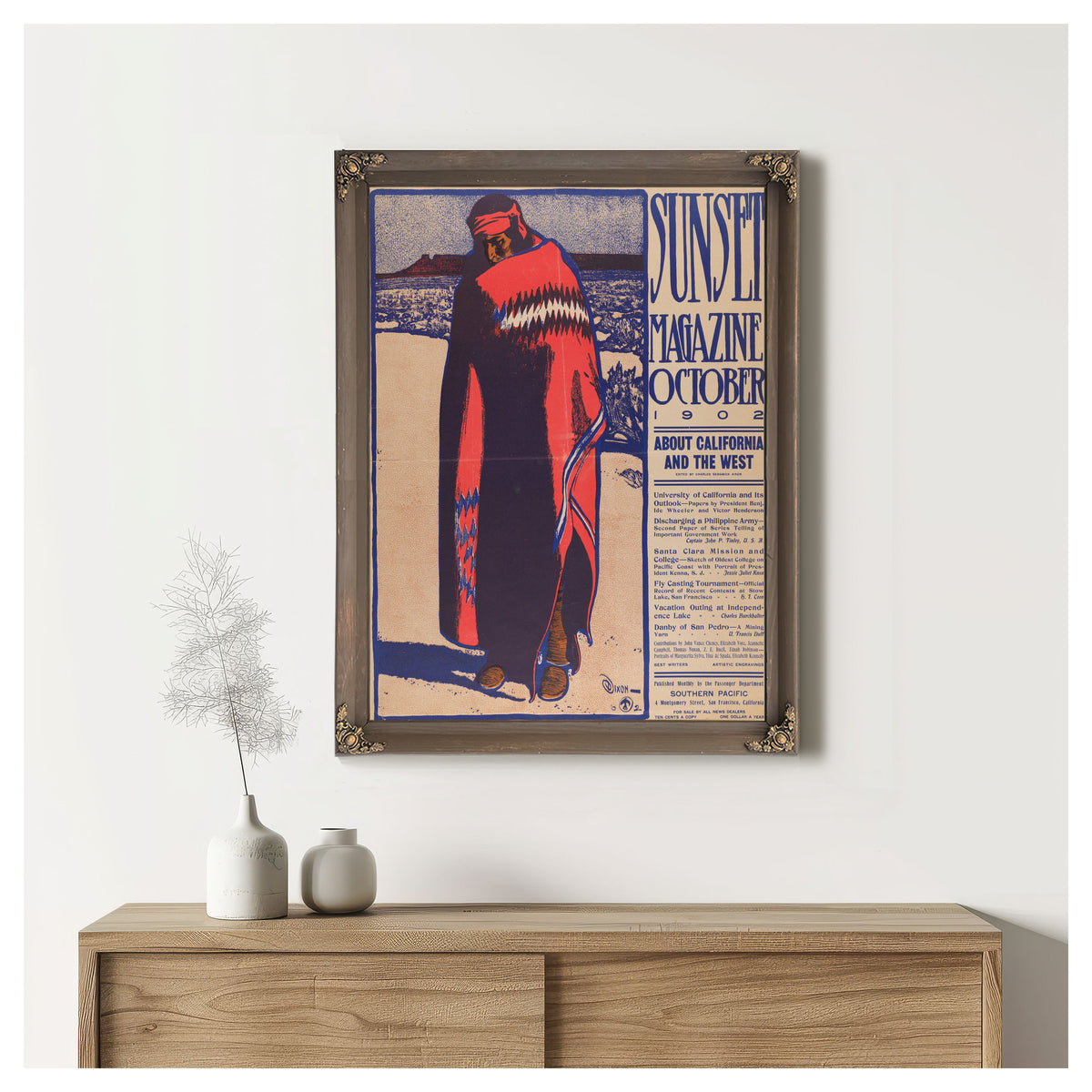 Sunset Magazine October 1902 By Maynard Dixon