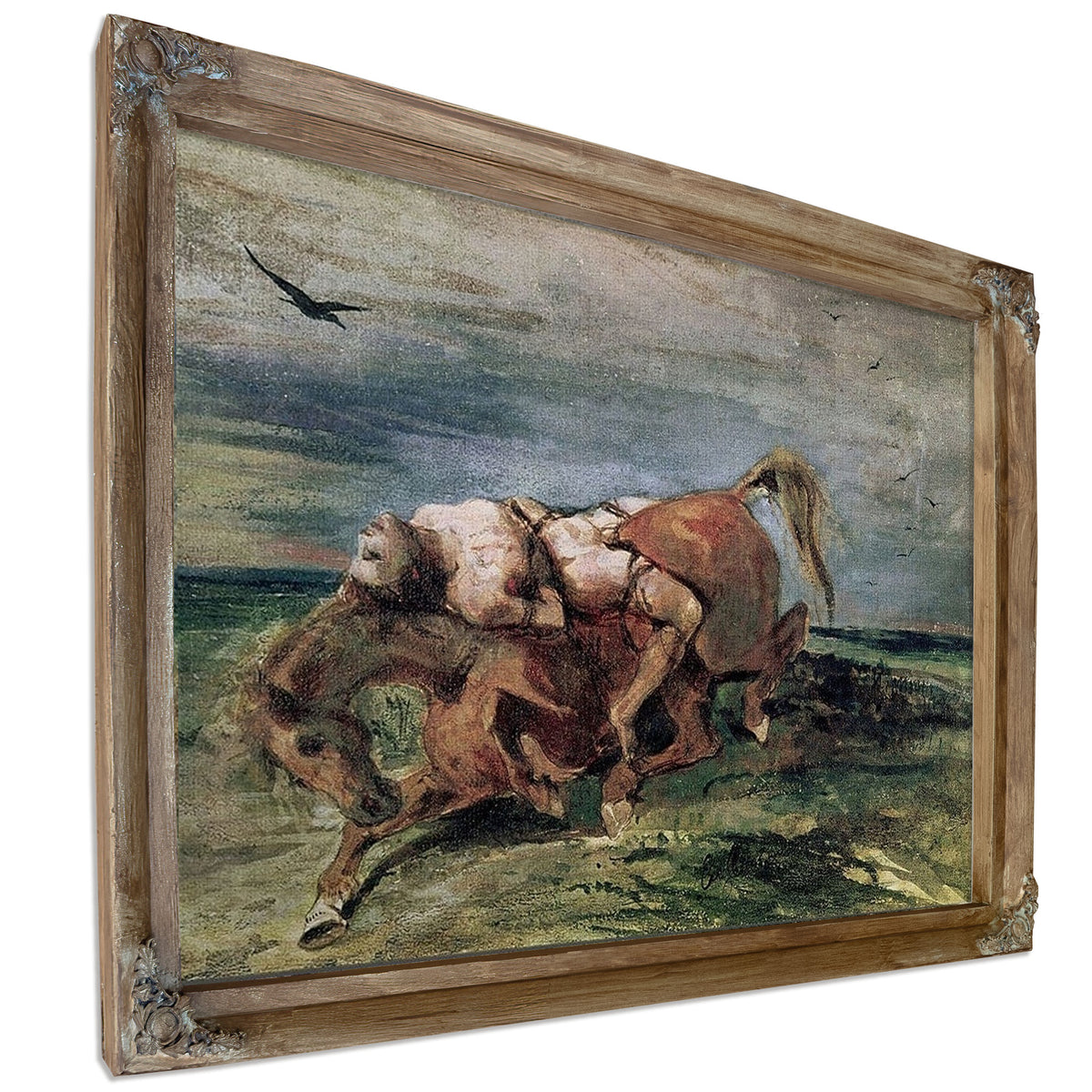 Mazeppa By Ferdinand Victor Eugene Delacroix