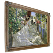 Mending The Sail By Joaquin Sorolla Y Bastida