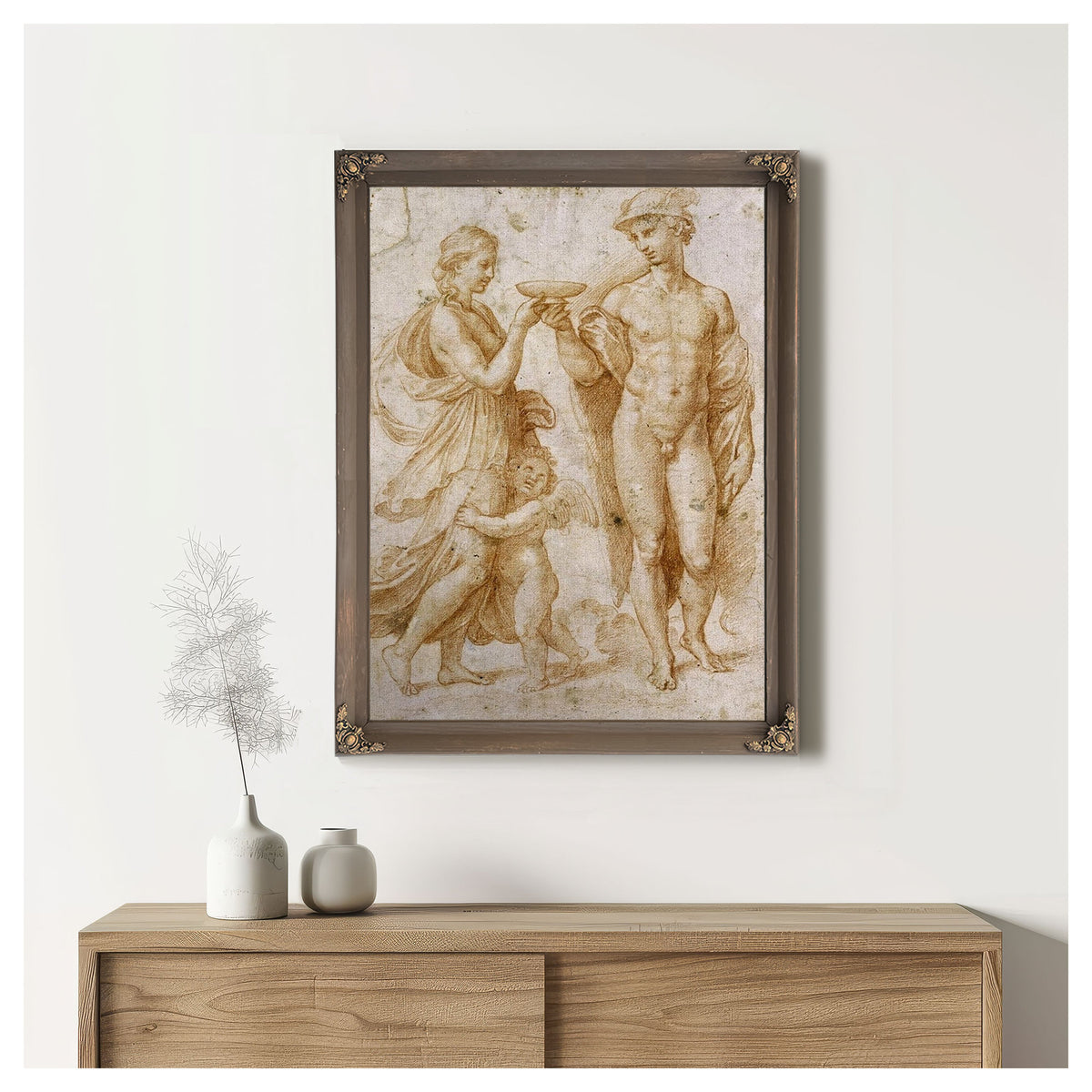 Mercury Offering The Cup Of Immortality To Psyche 2 By Raphael