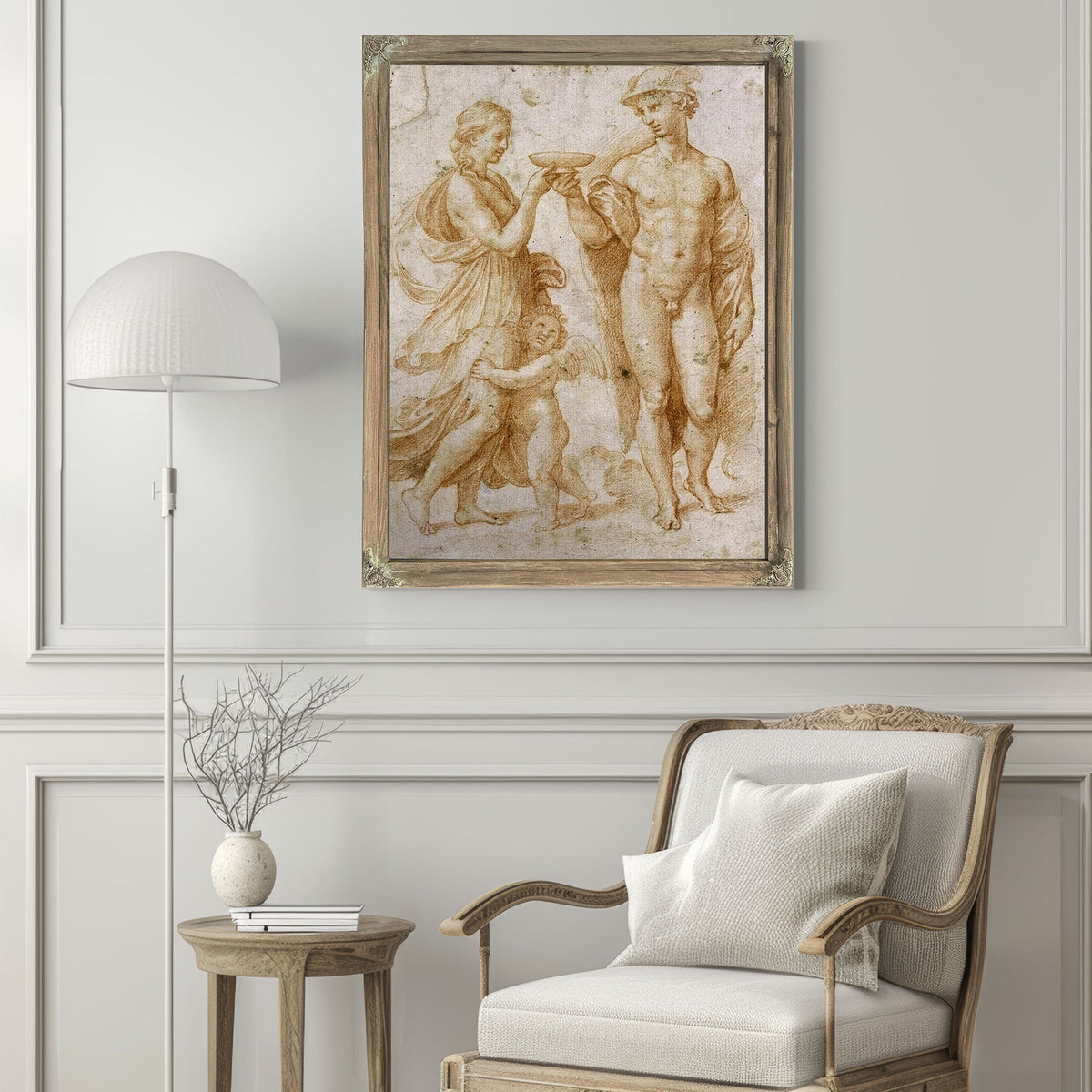 Mercury Offering The Cup Of Immortality To Psyche 2 By Raphael