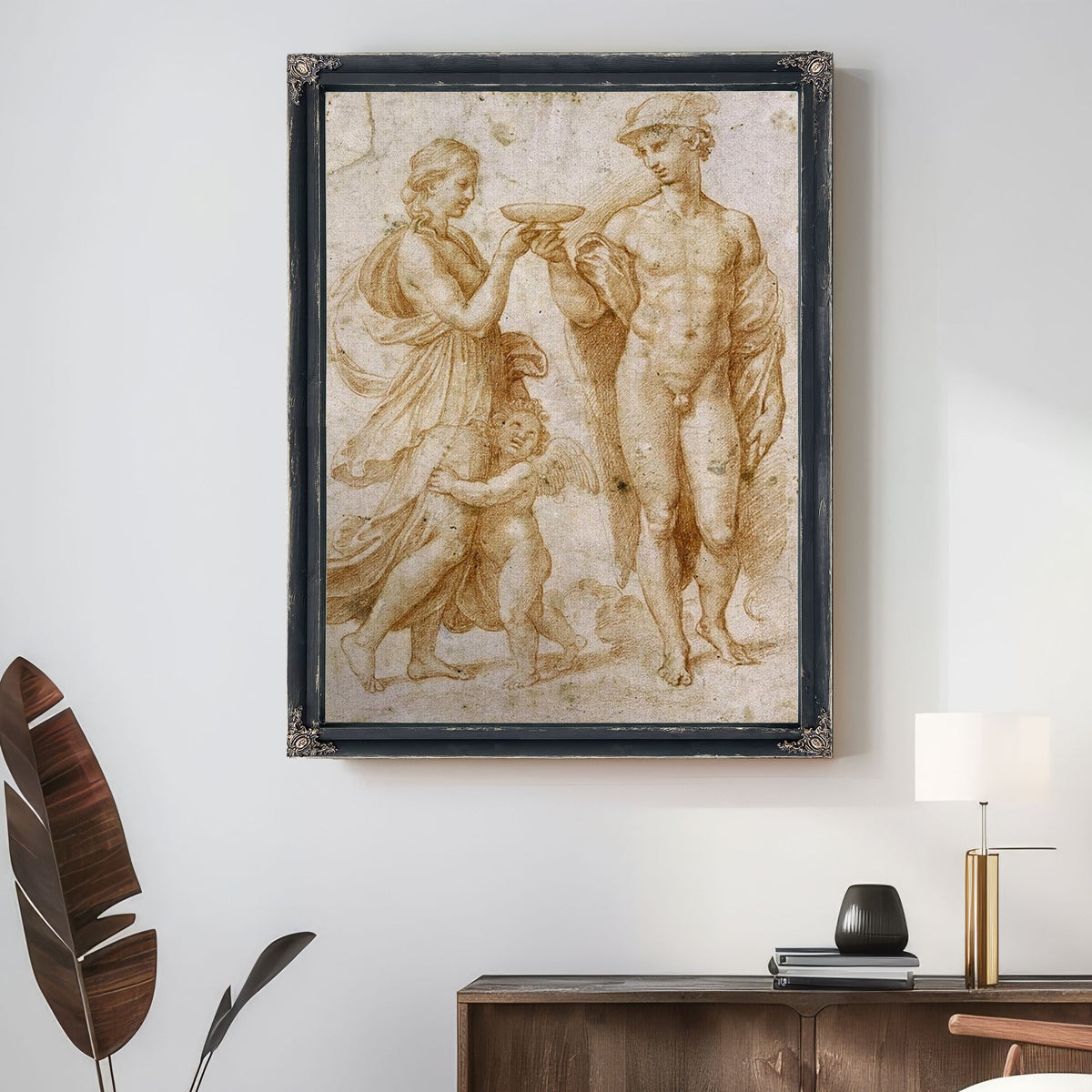 Mercury Offering The Cup Of Immortality To Psyche 2 By Raphael