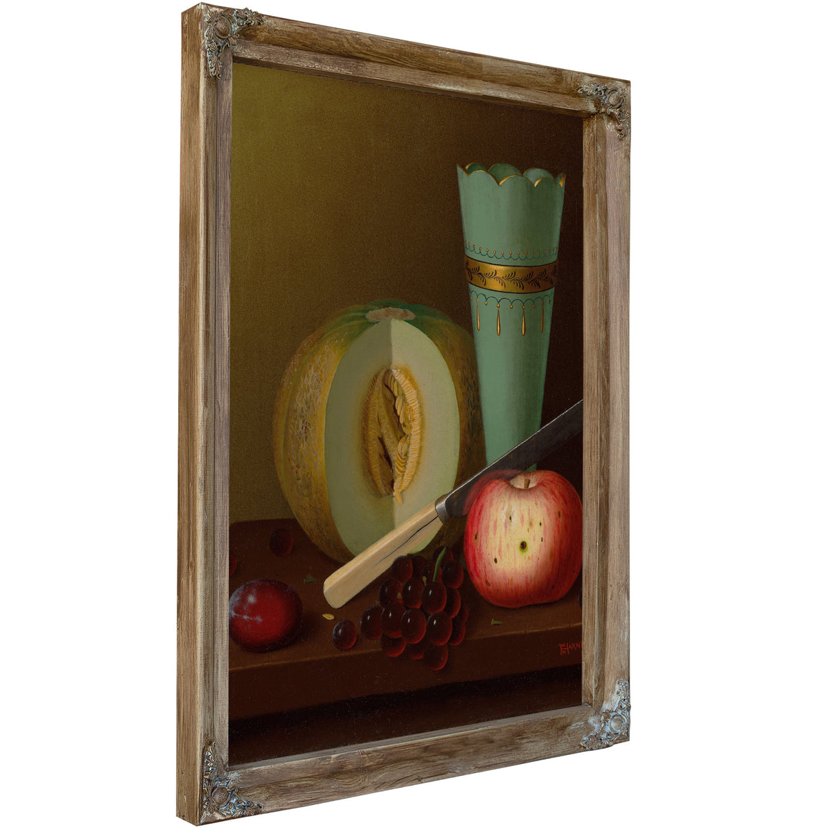 Fruit Pieces By Michael Harnett
