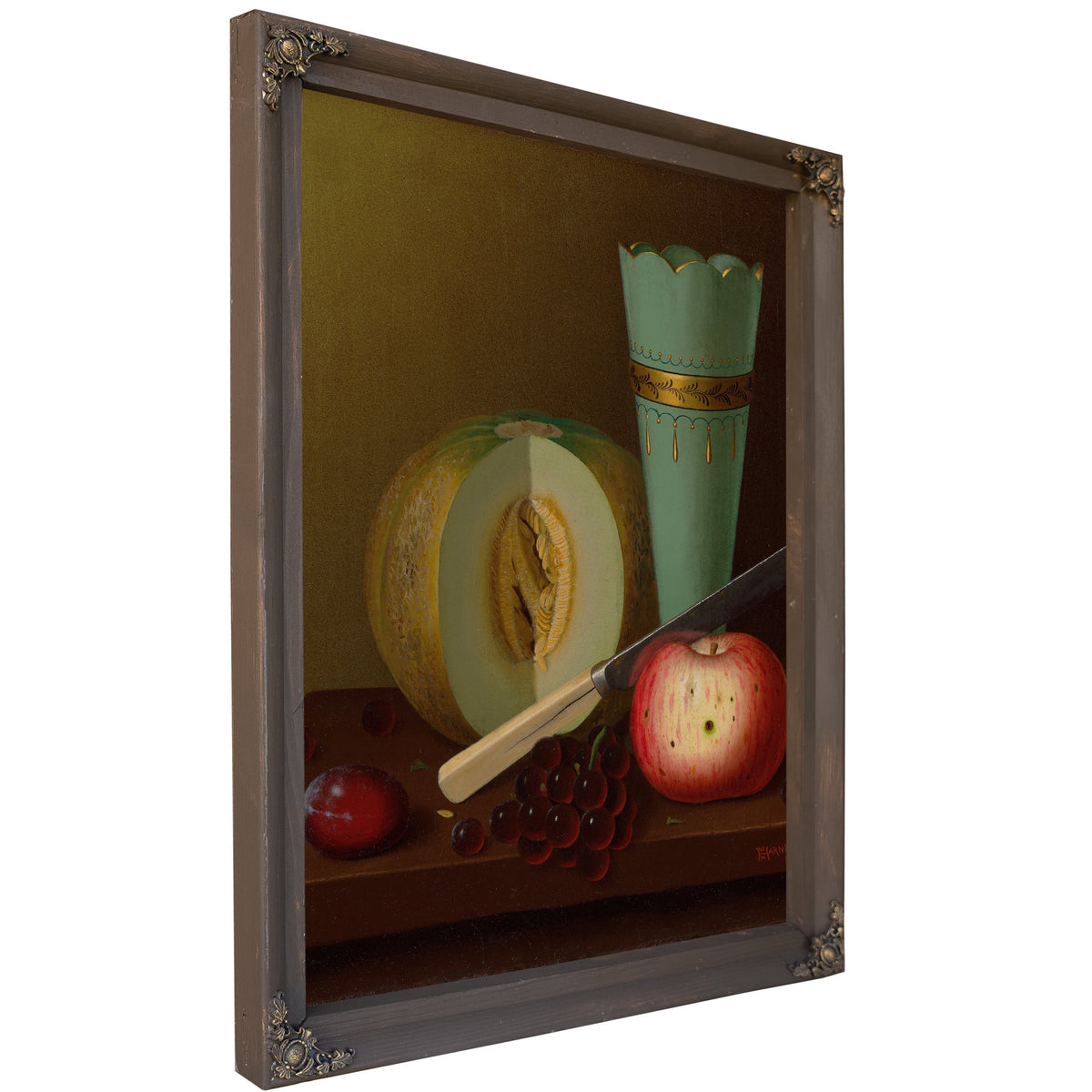 Fruit Pieces By Michael Harnett