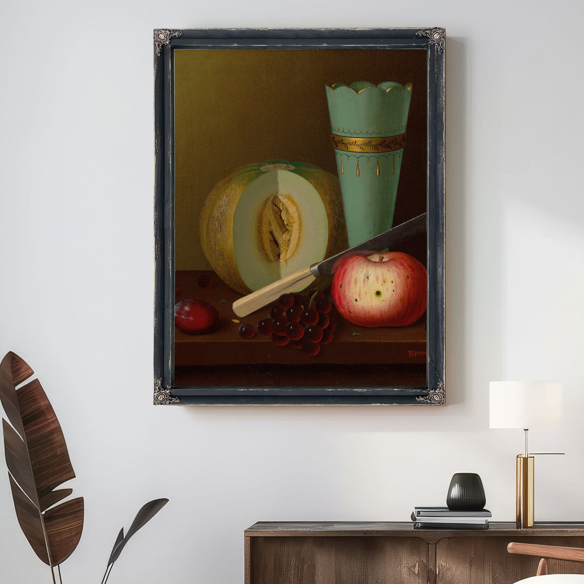 Fruit Pieces By Michael Harnett