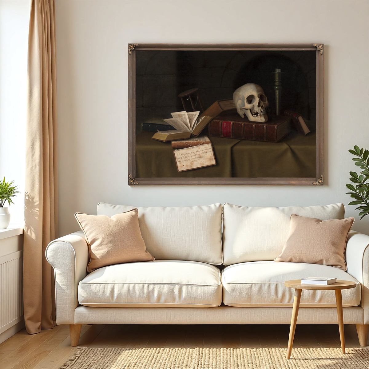 Memento Mori to This Favour By Michael Harnett