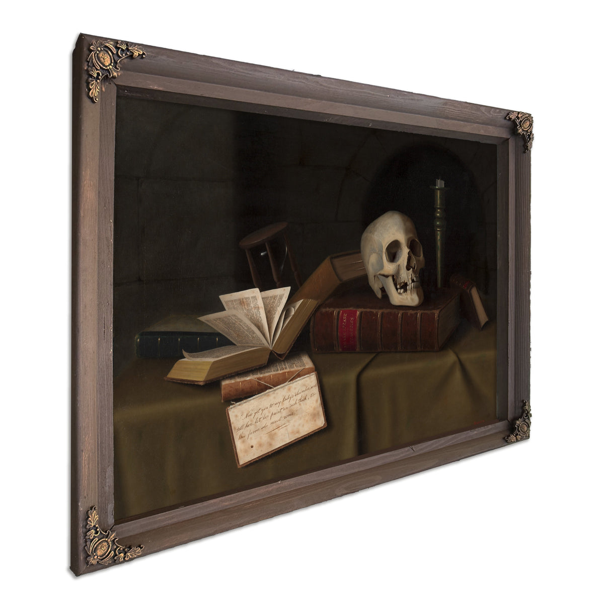 Memento Mori to This Favour By Michael Harnett