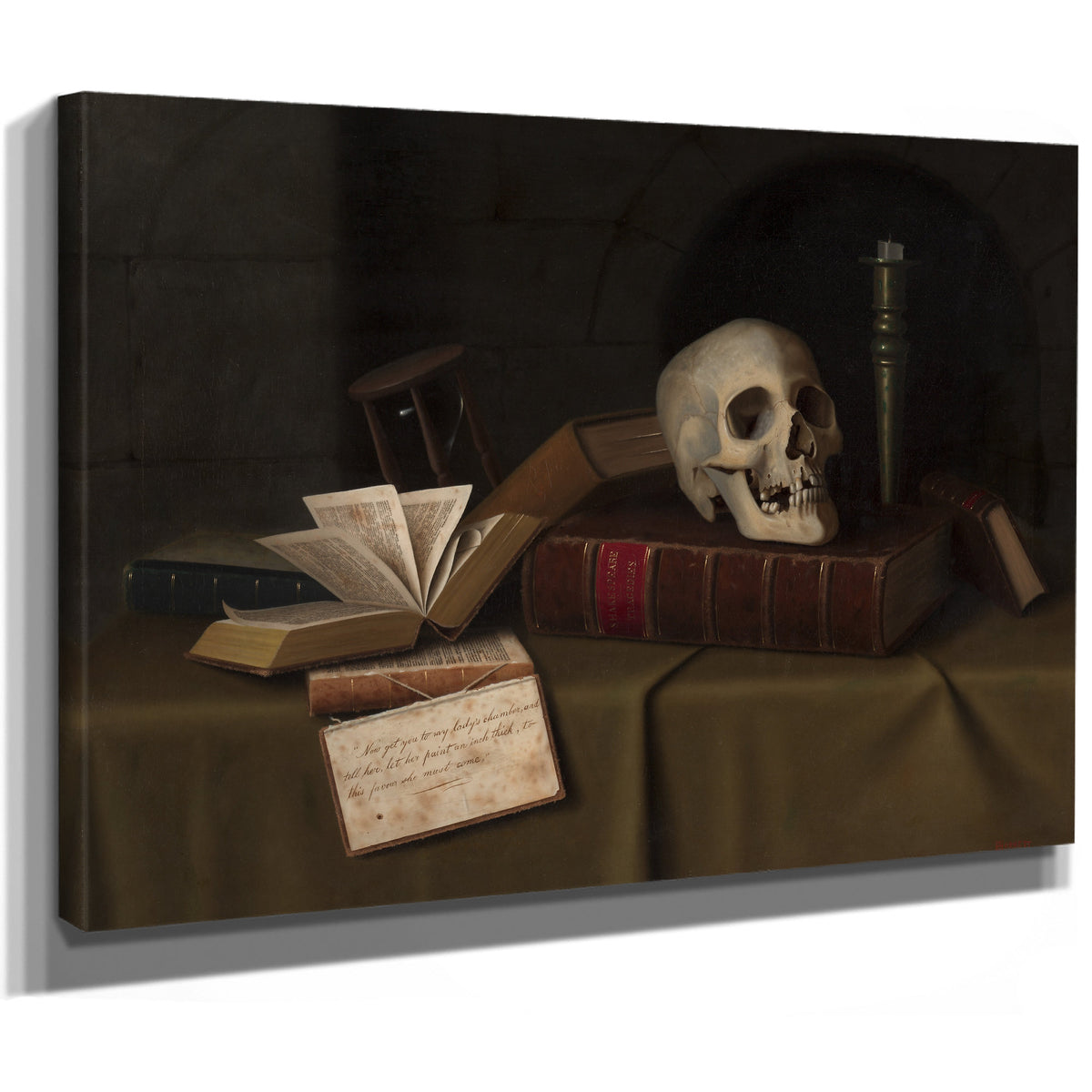 Memento Mori to This Favour By Michael Harnett