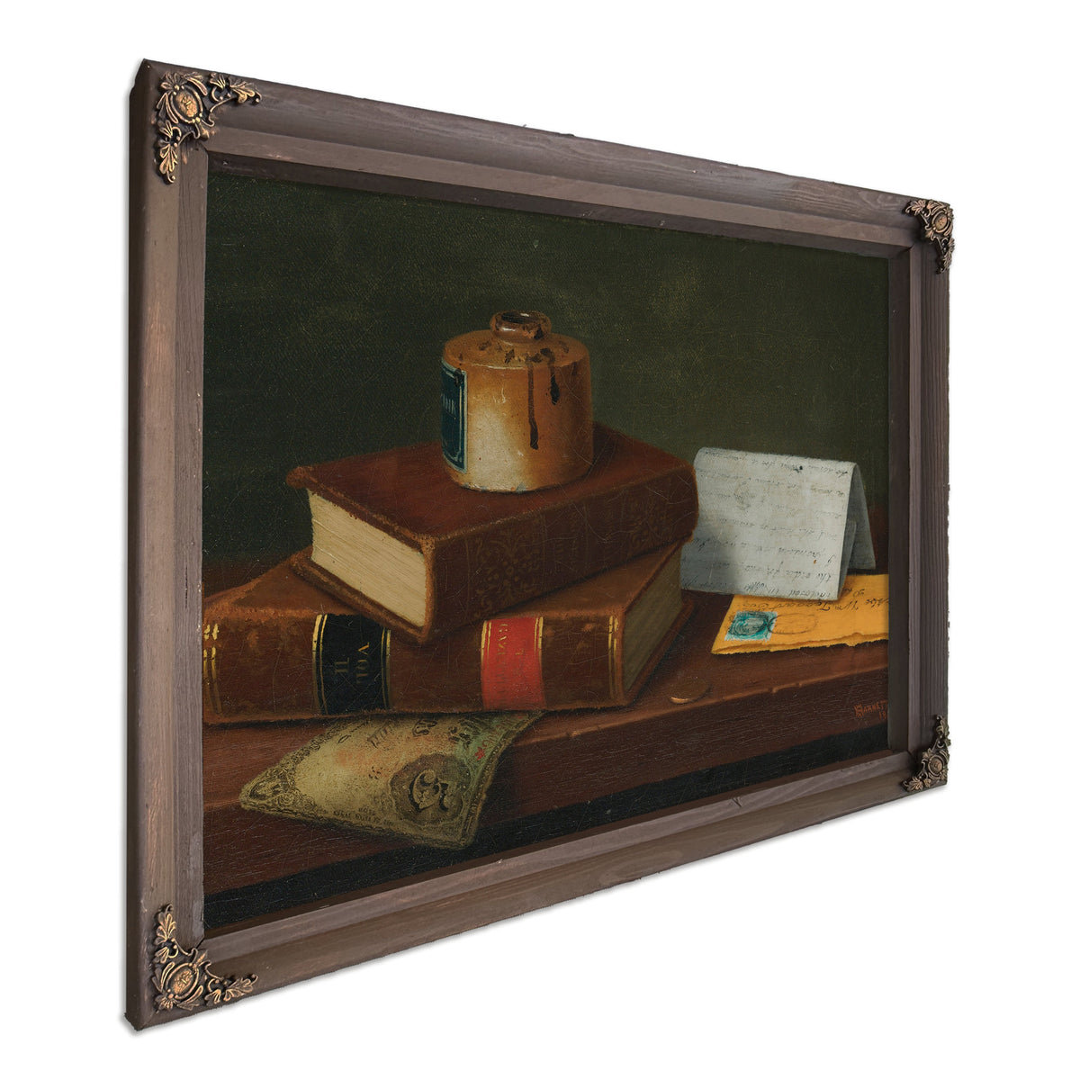 Still Life Letter to Mr William By Michael Harnett