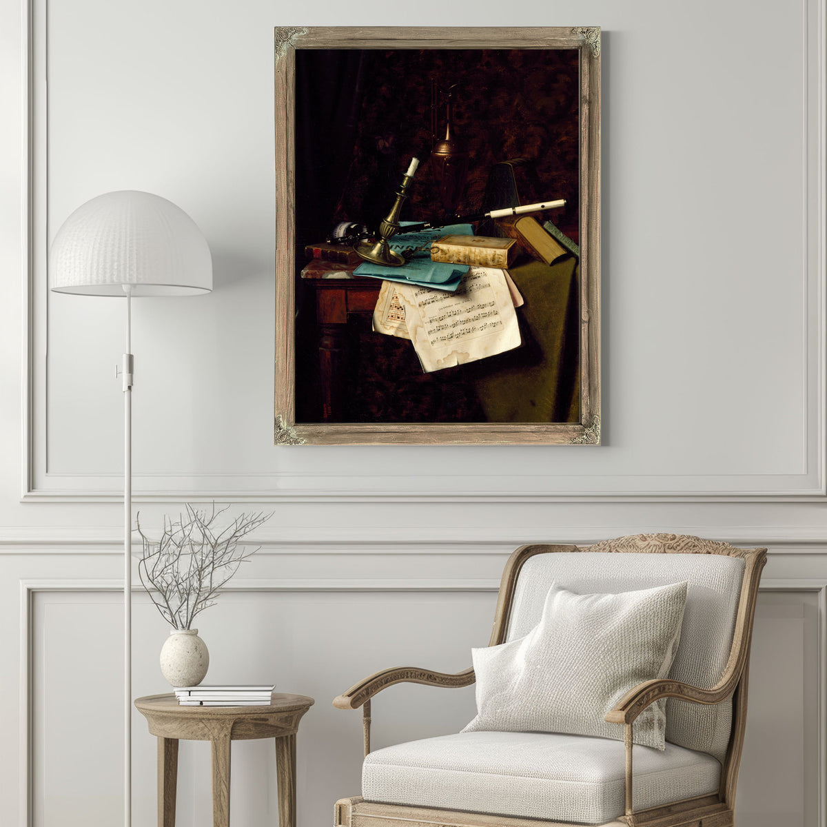 The Last Summer Rose By Michael Harnett