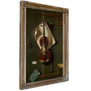 The Old Violin 02 By Michael Harnett