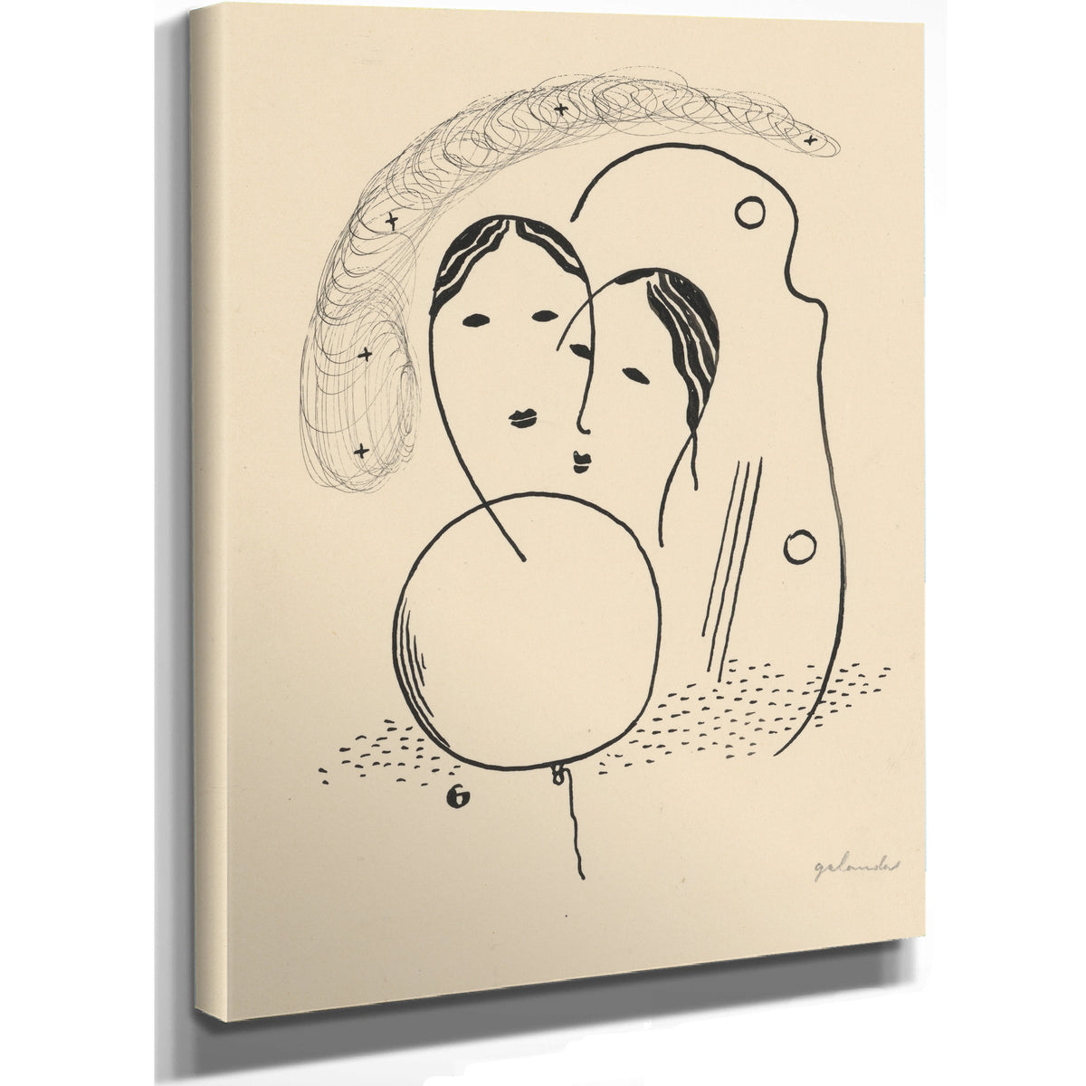 Balloon 1930 By Mikulas Galanda
