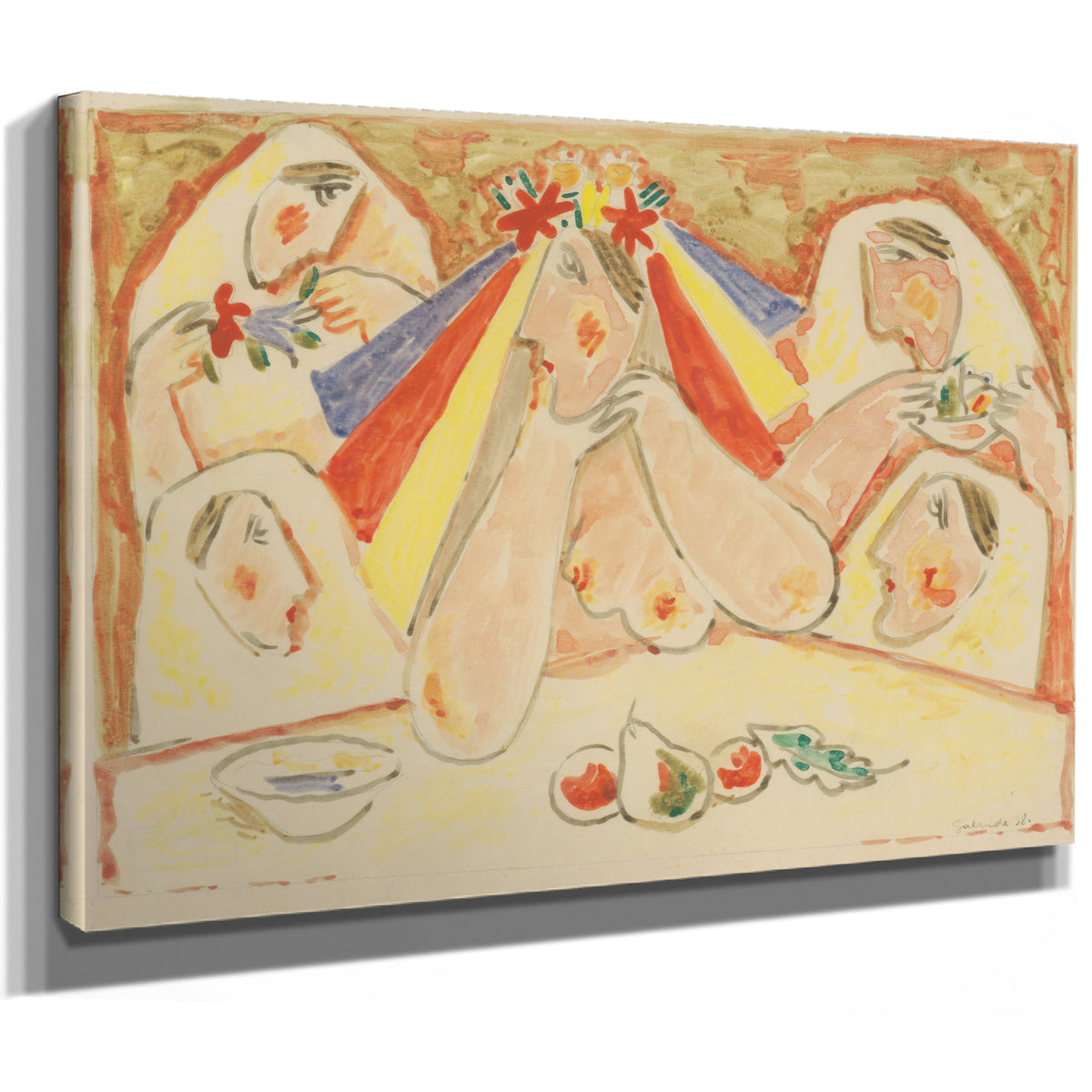Bride Bride Among Bridesmaids 1938 By Mikulas Galanda