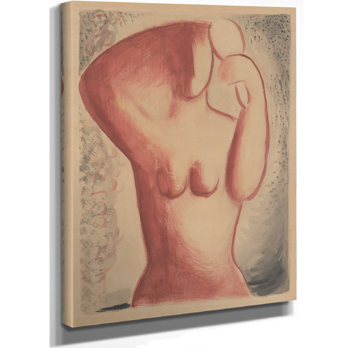 Combing Woman a Mirror 1931 By Mikulas Galanda