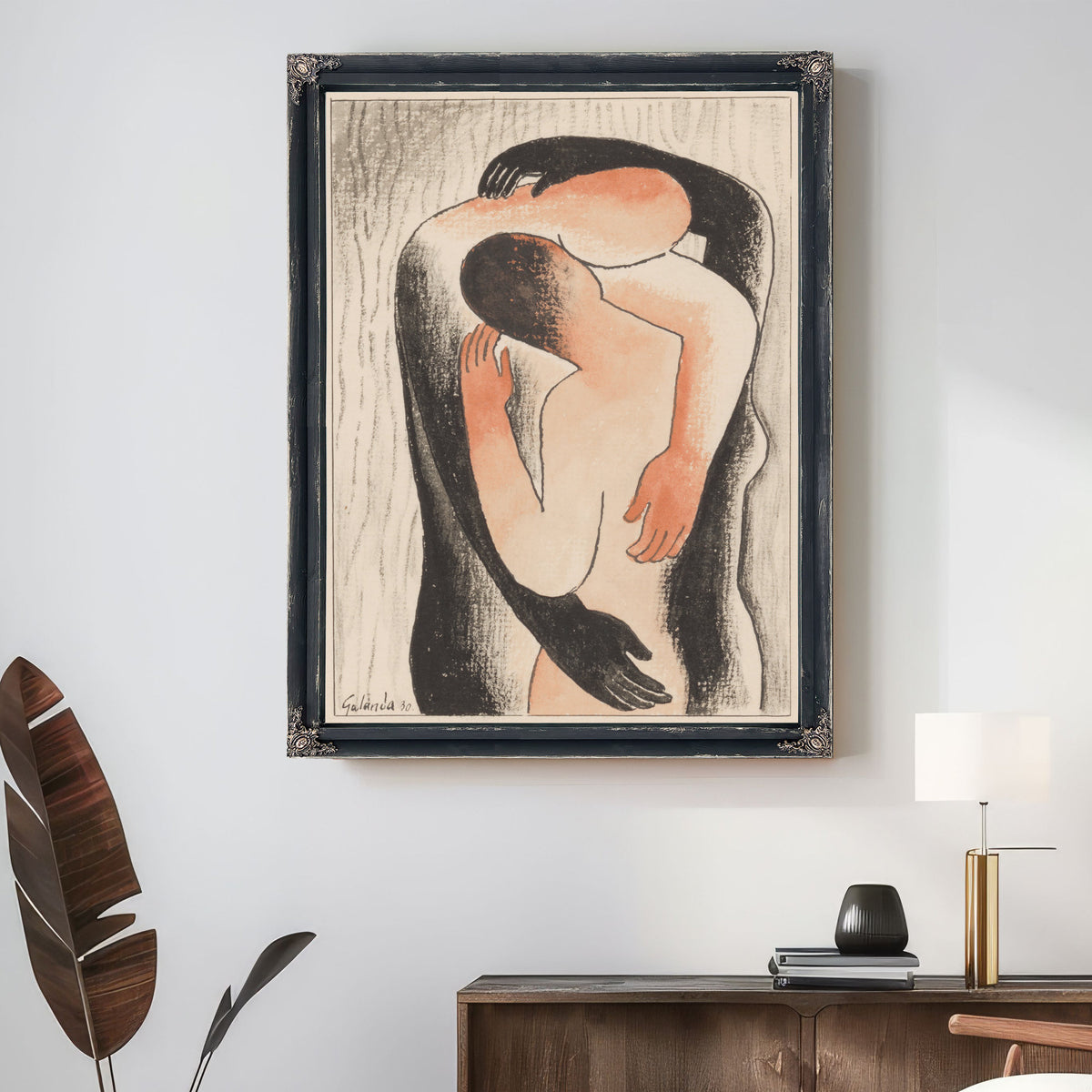 Embrace 1930 By Mikulas Galanda