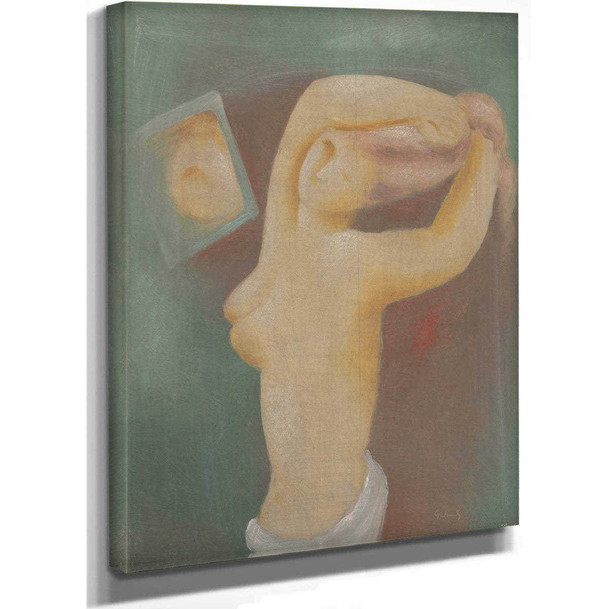 Facing Mirror 1933 By Mikulas Galanda