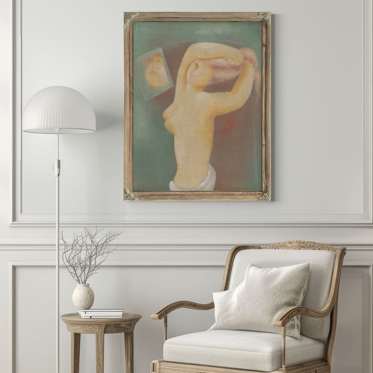 Facing Mirror 1933 By Mikulas Galanda