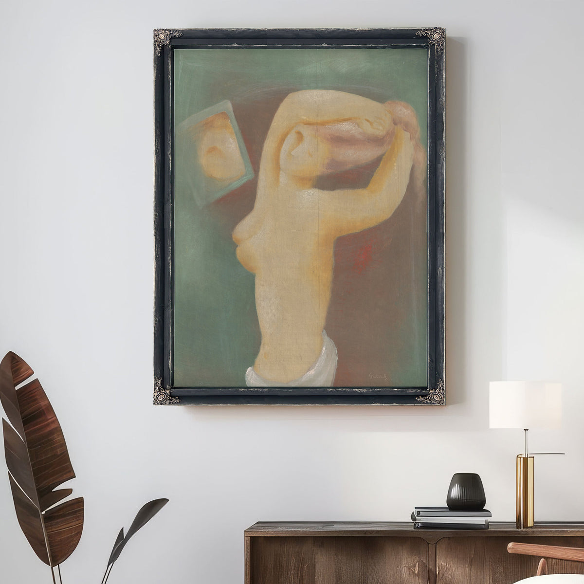 Facing Mirror 1933 By Mikulas Galanda