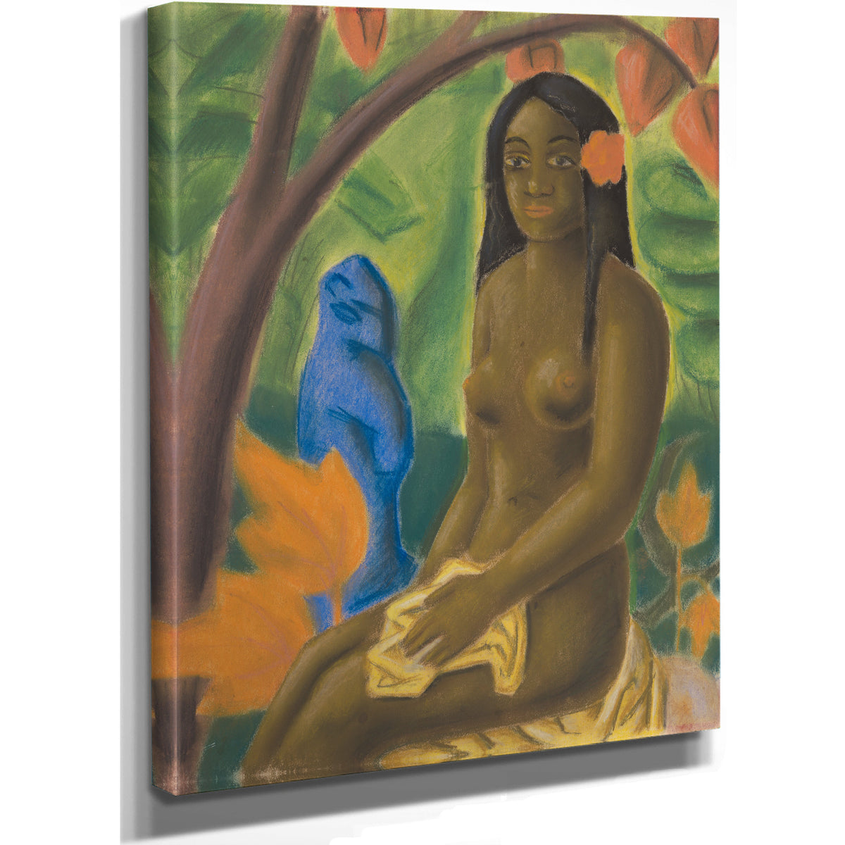 Girl Tahiti 1930 By Mikulas Galanda