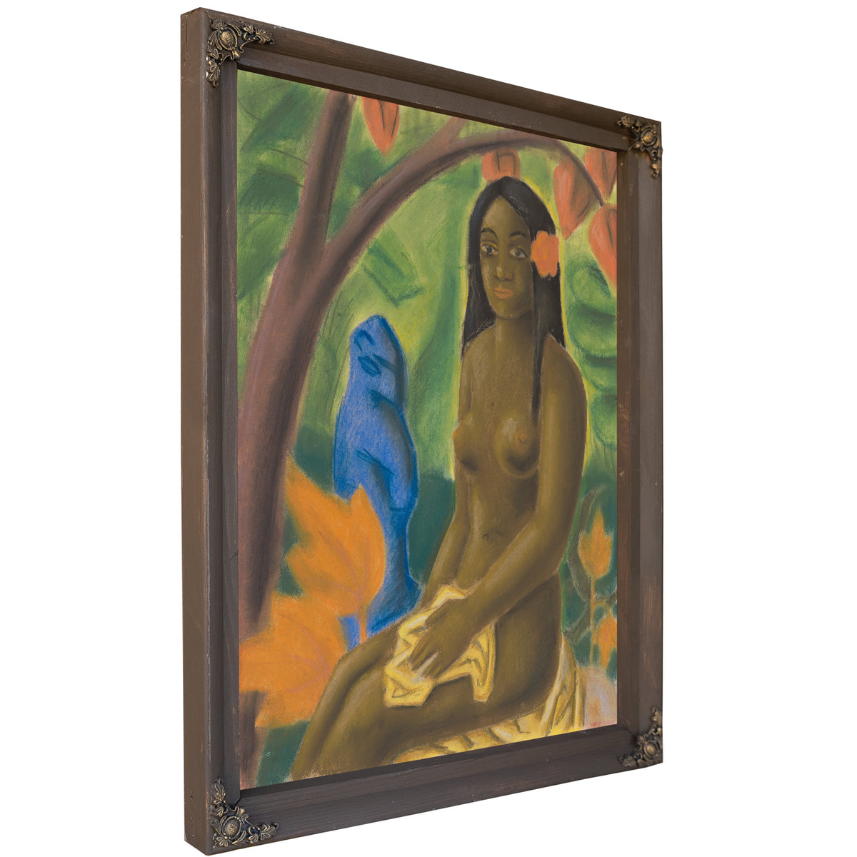 Girl Tahiti 1930 By Mikulas Galanda