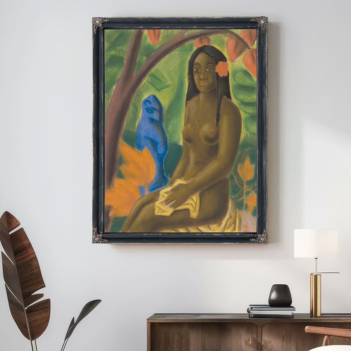 Girl Tahiti 1930 By Mikulas Galanda