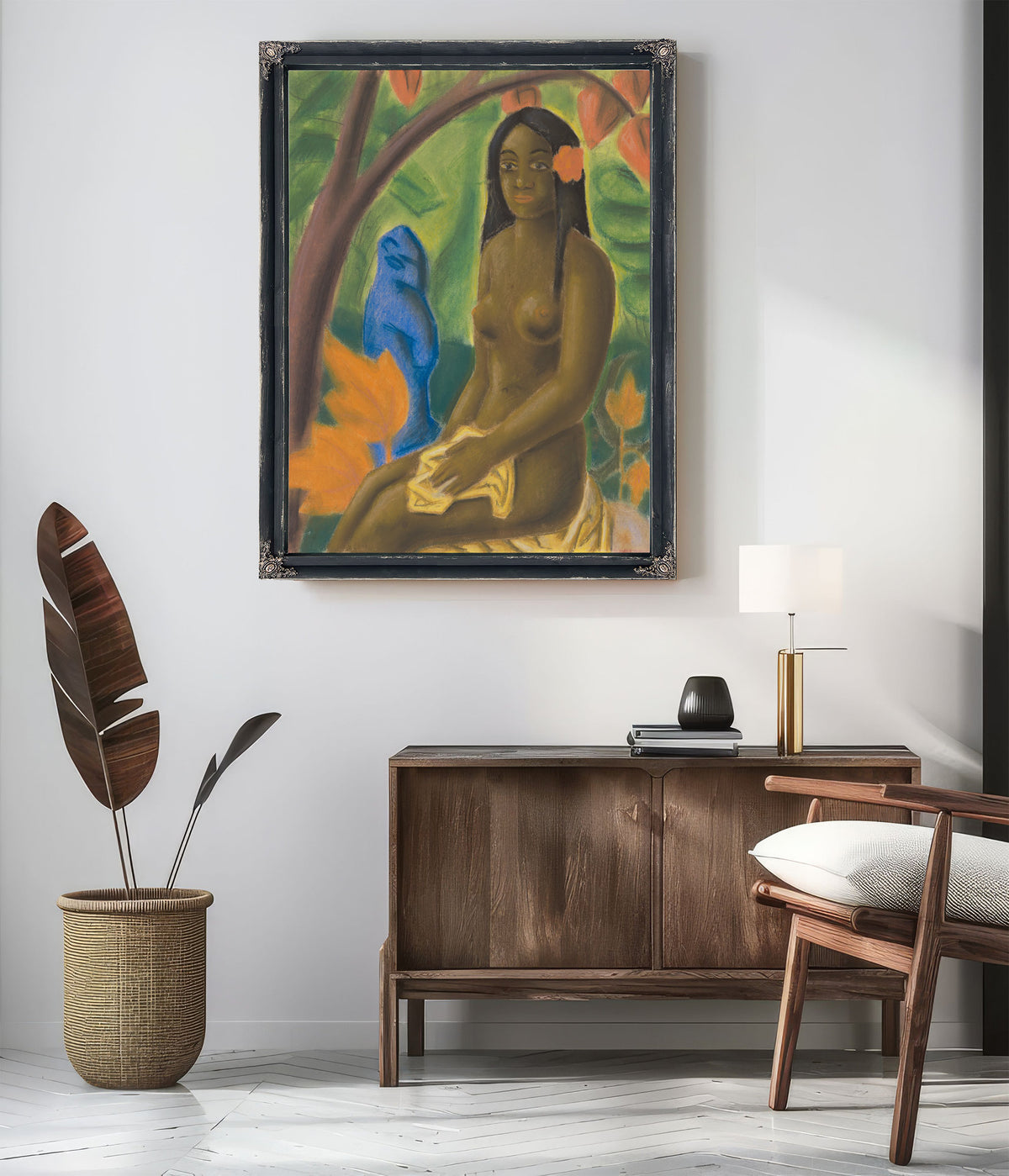 Girl Tahiti 1930 By Mikulas Galanda
