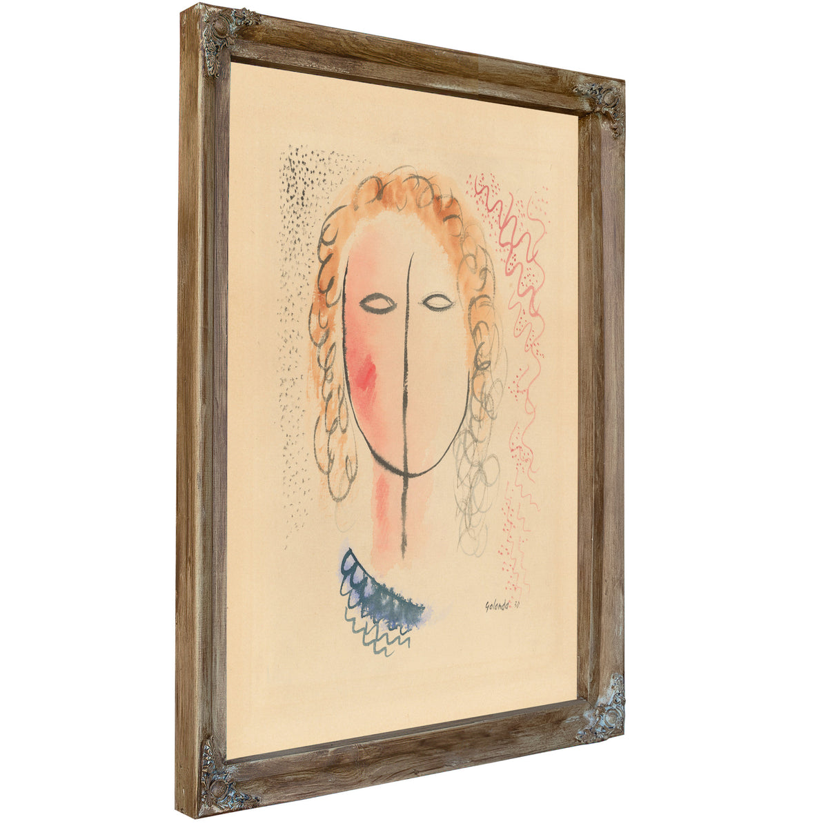 Girls Head 1930 By Mikulas Galanda