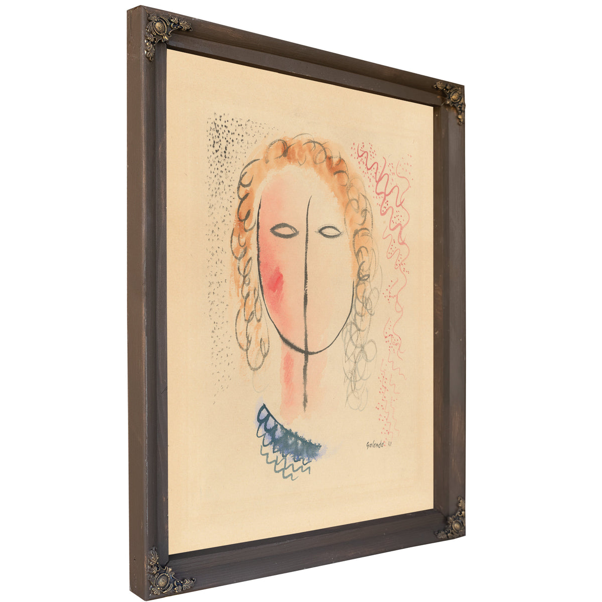 Girls Head 1930 By Mikulas Galanda