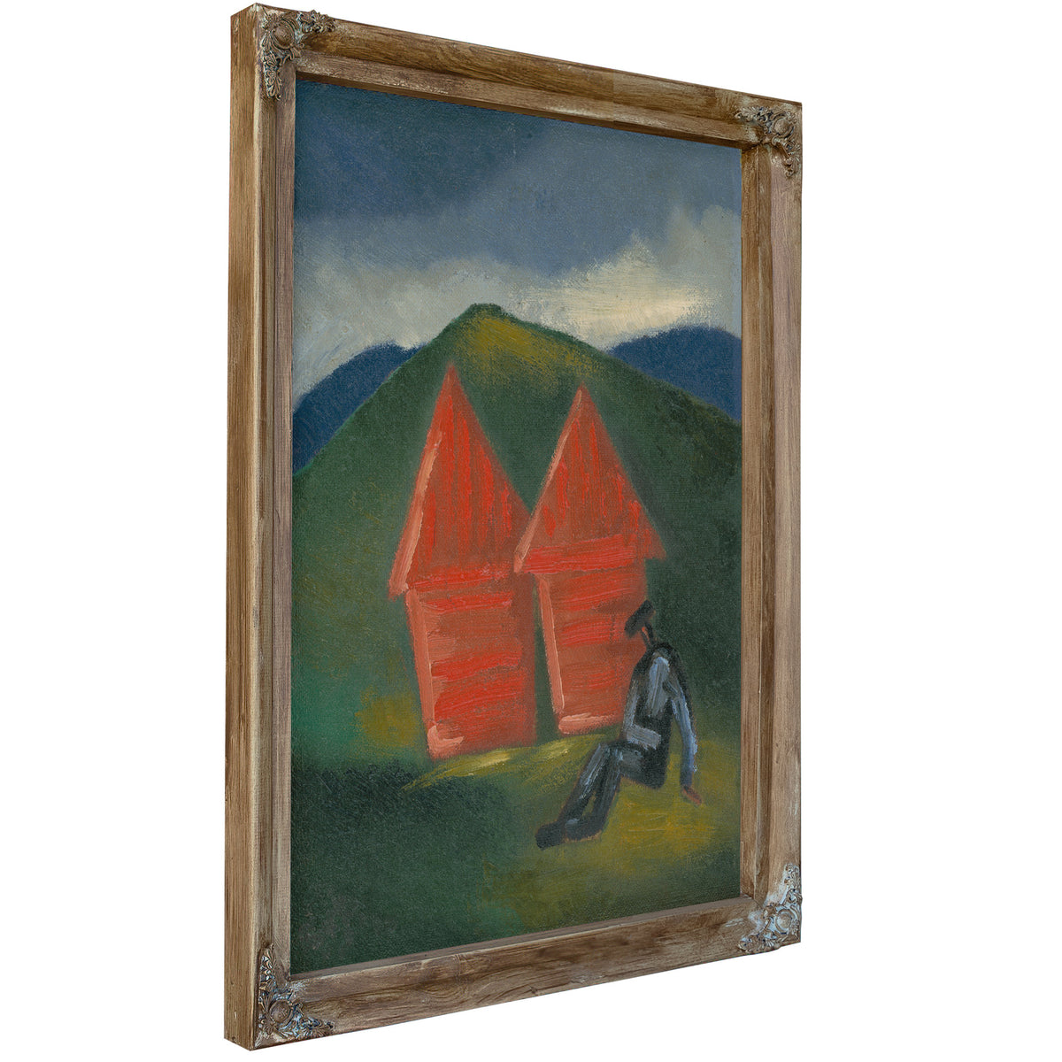 Hay Barns 1933 By Mikulas Galanda