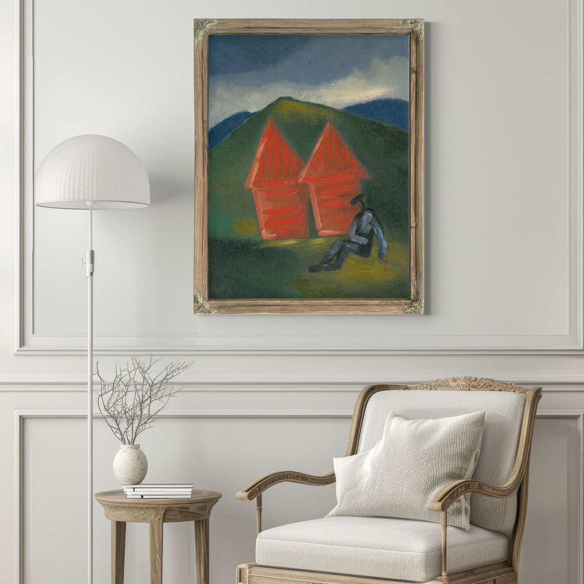 Hay Barns 1933 By Mikulas Galanda